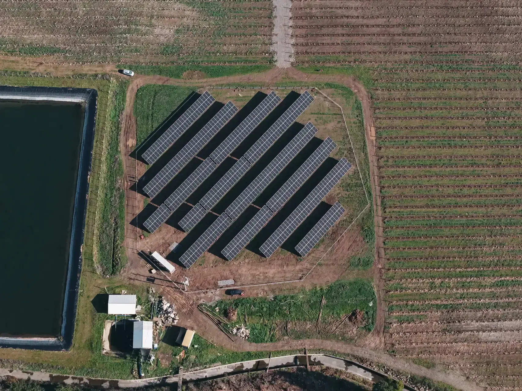 Instalación solar Agrícola El Milagro