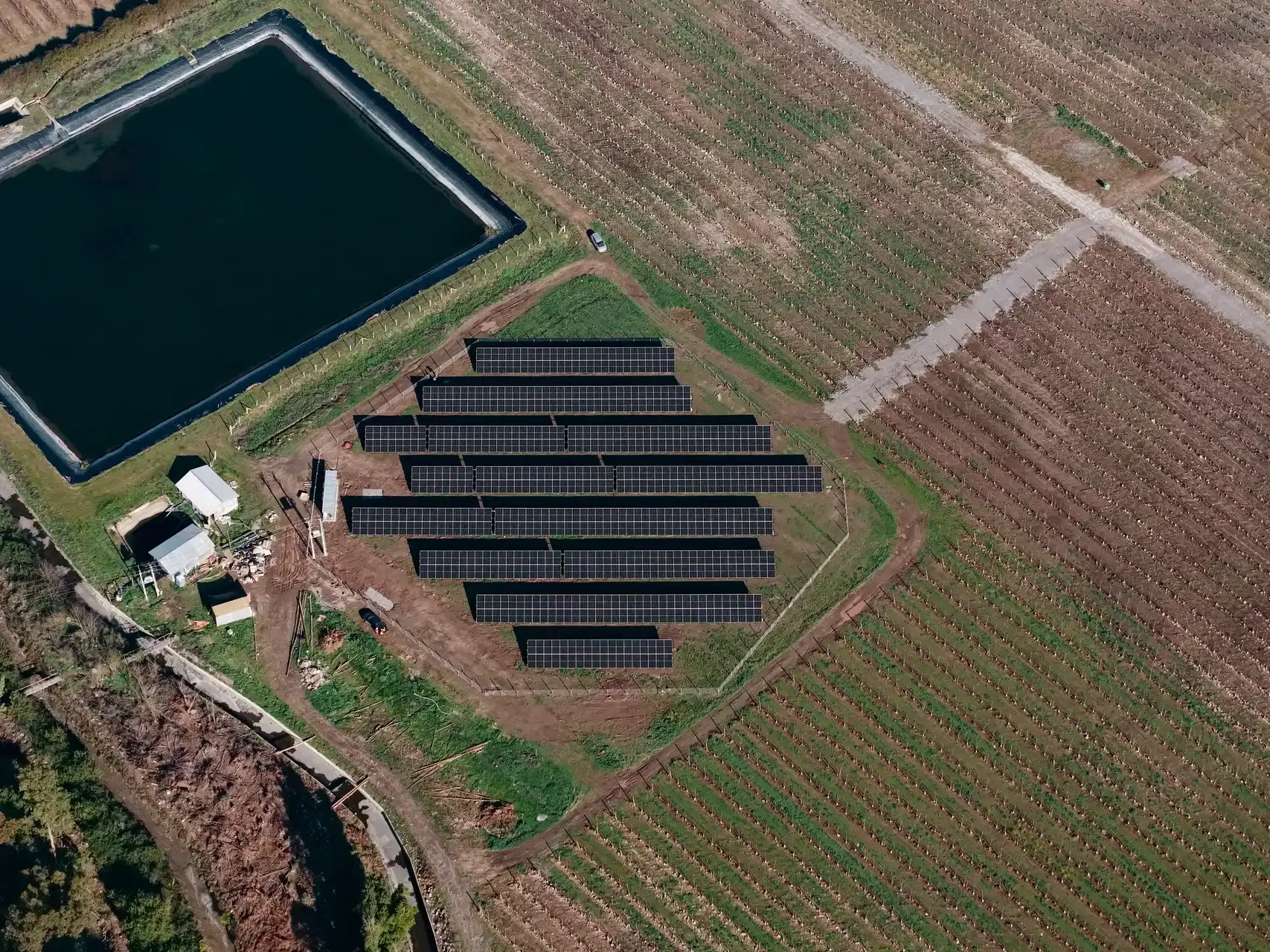 Instalación solar Agrícola El Milagro