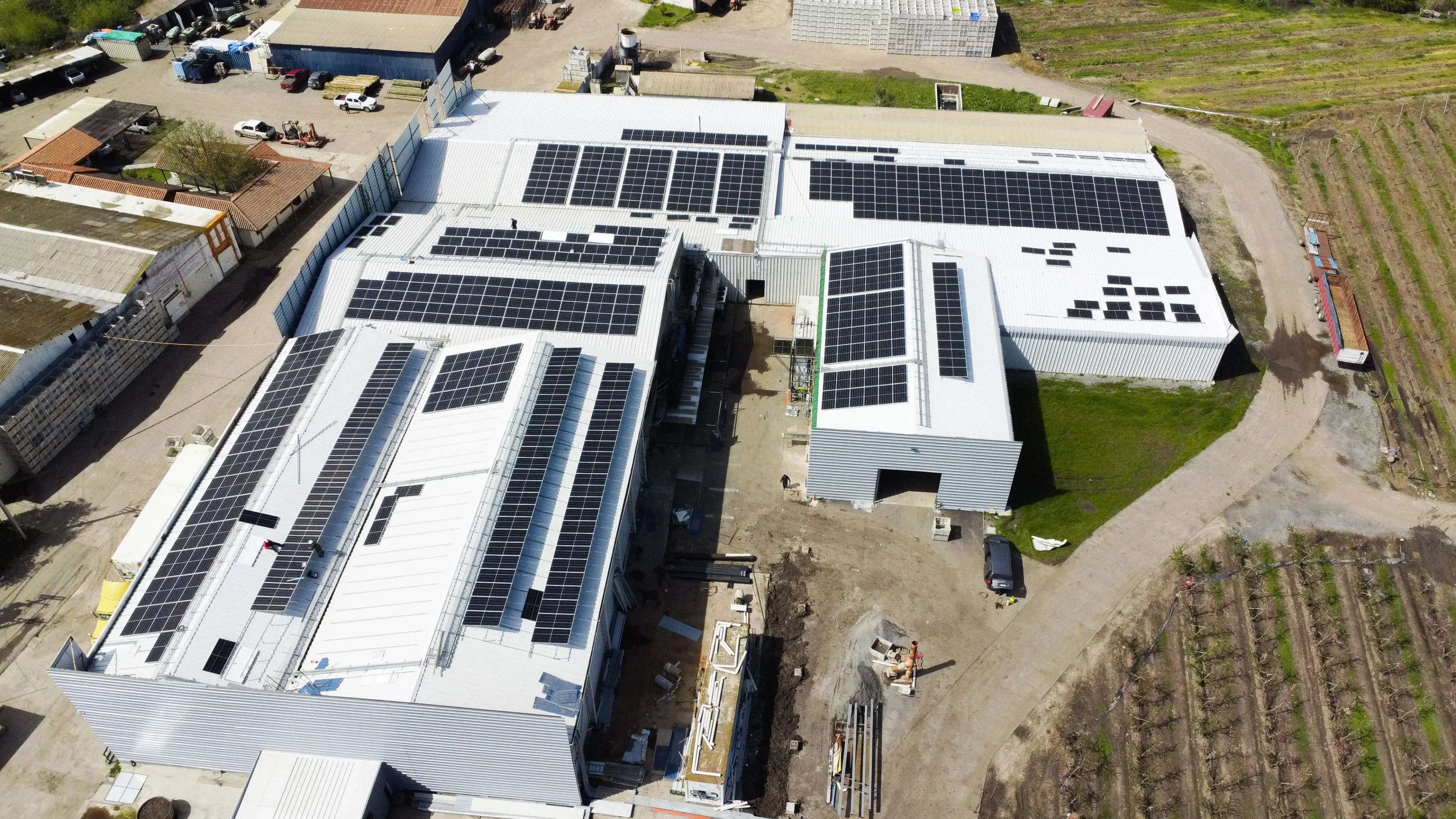 Instalación solar Agrícola El Pidén