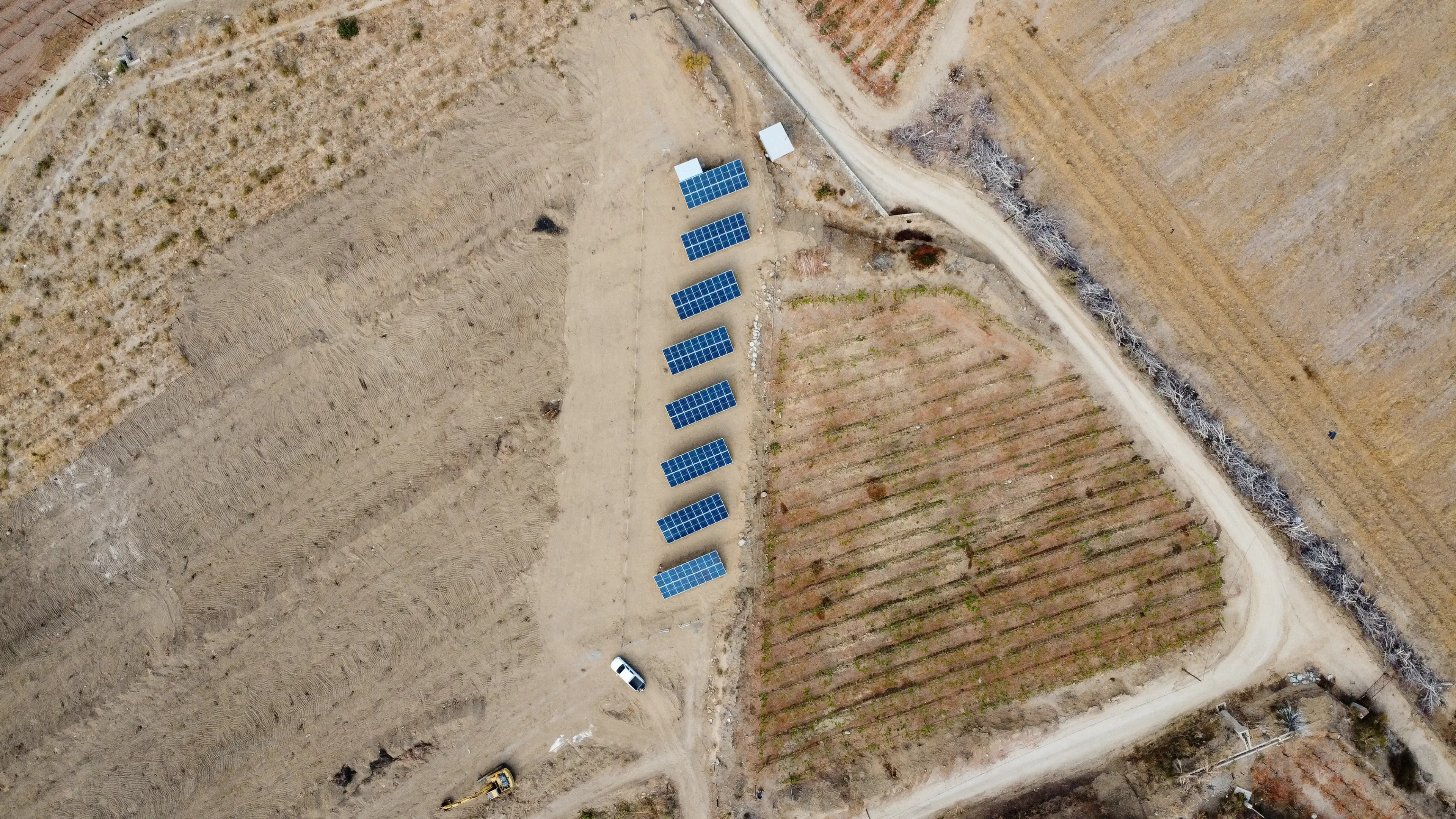 Instalación solar Agrícola Las Campanas
