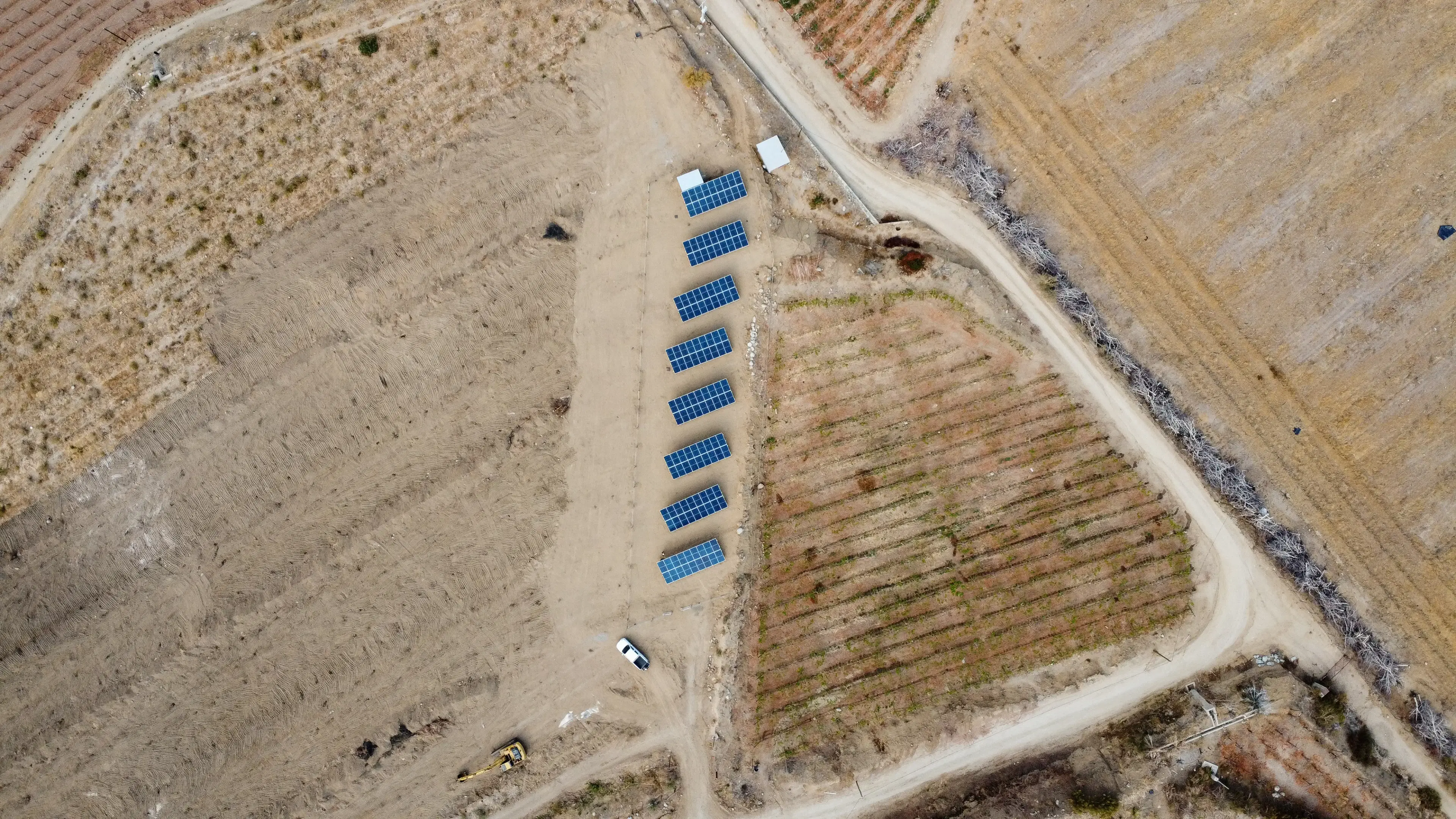 Instalación solar Agrícola Las Campanas