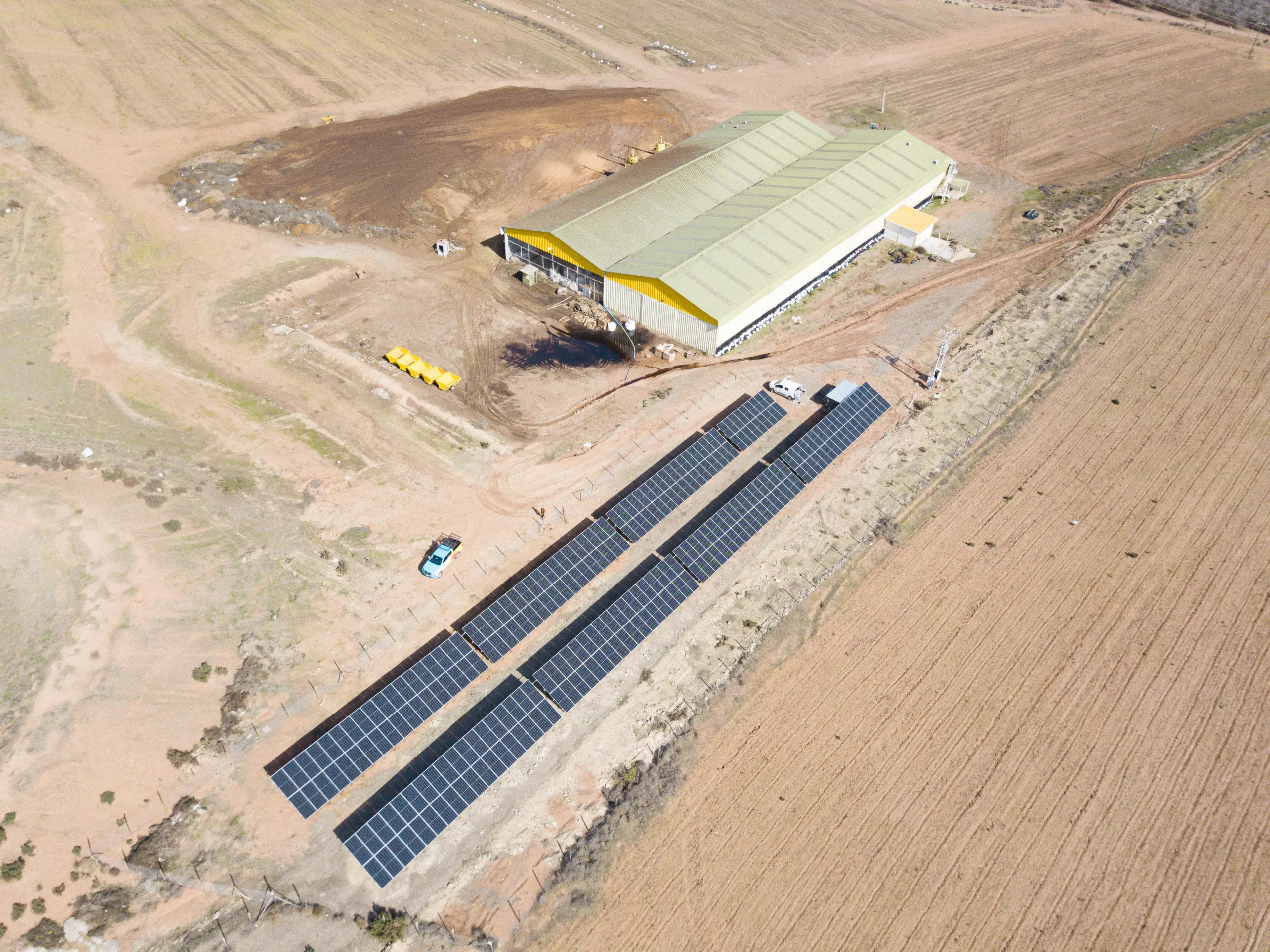 Instalación solar Agrícola Llano Negro