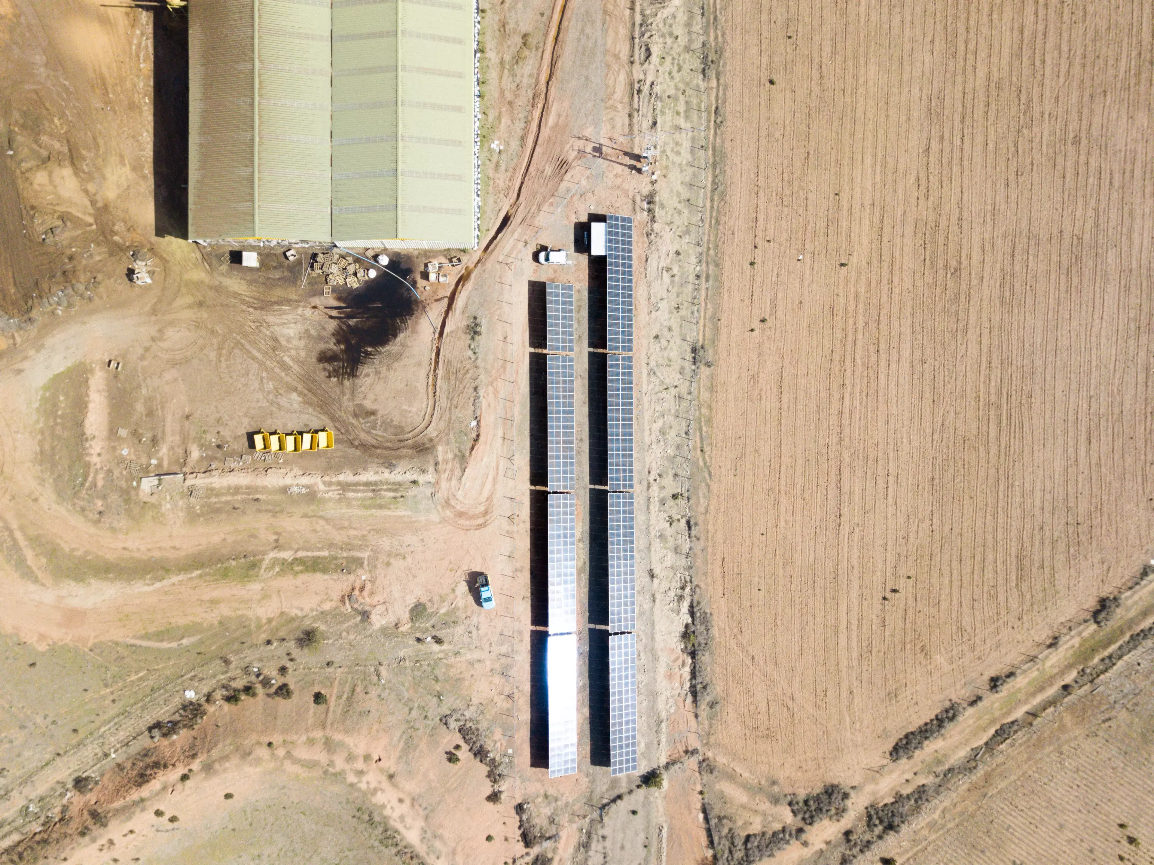 Instalación solar Agrícola Llano Negro