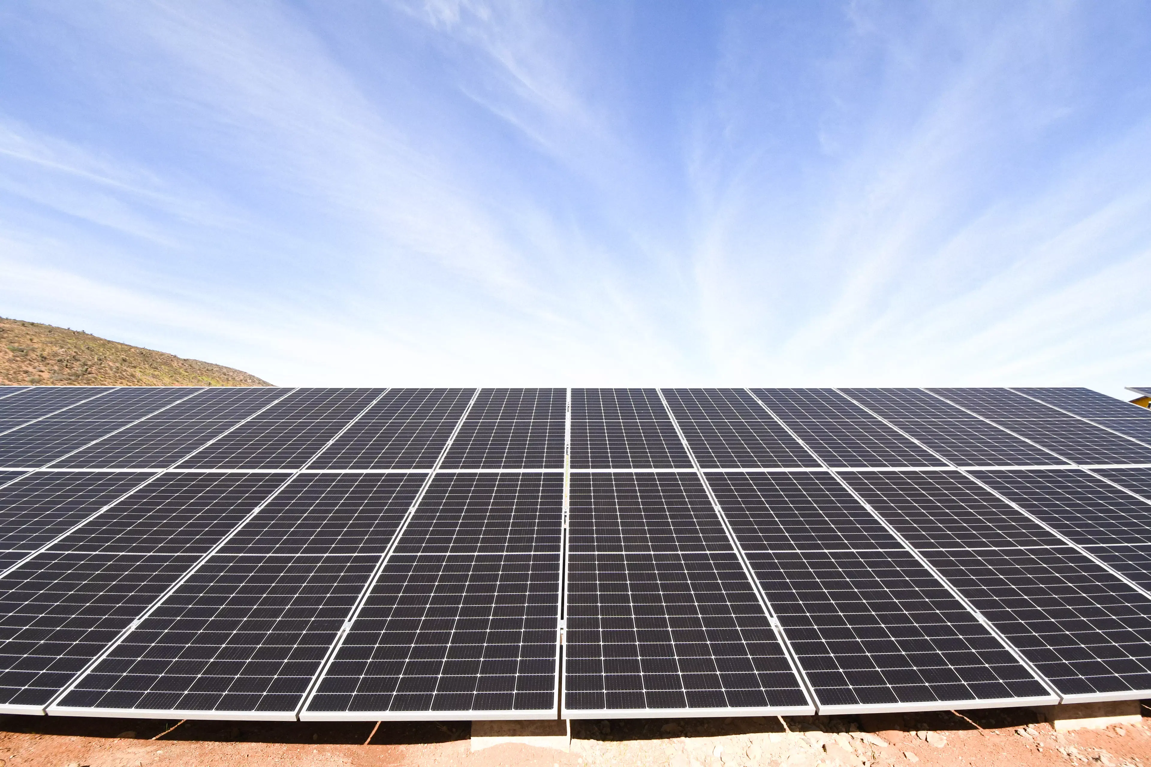 Instalación solar Agrícola Llano Negro