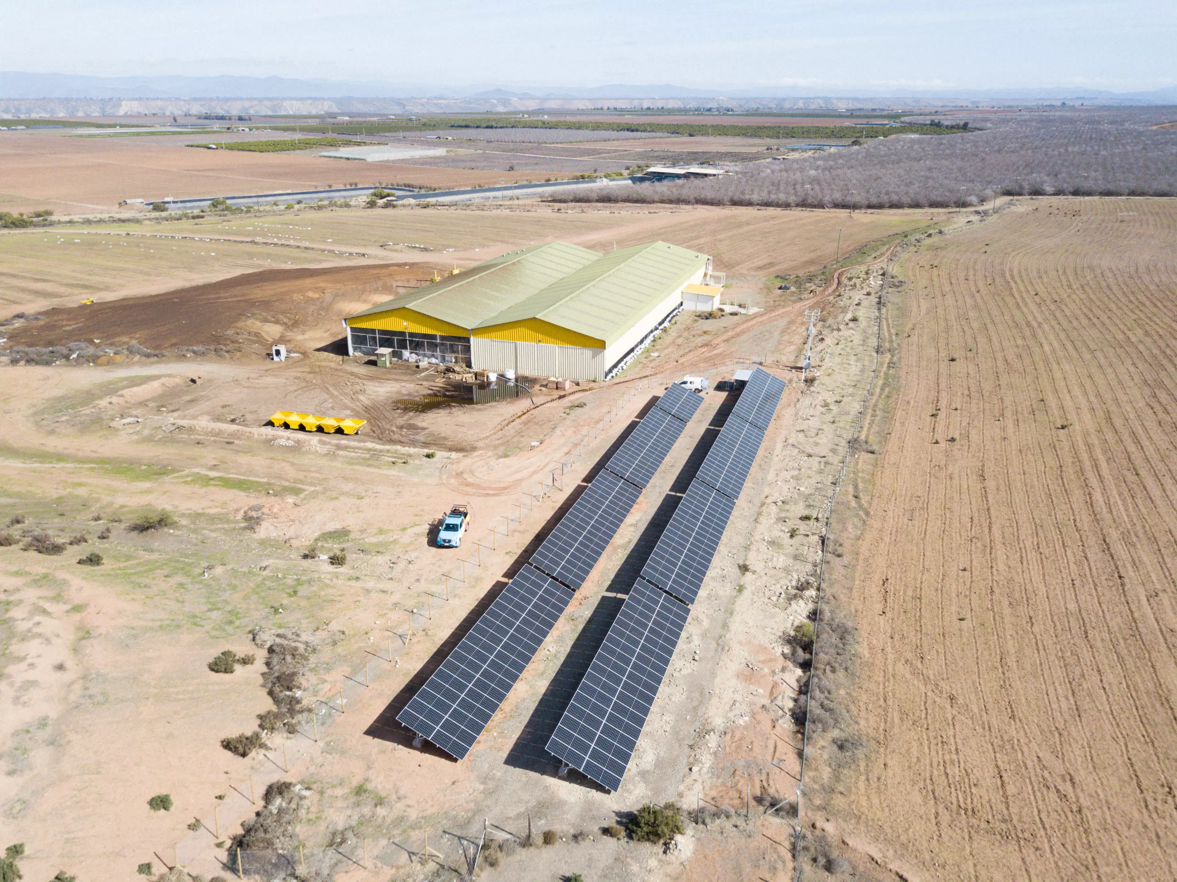 Proyecto de energía solar Agrícola Llano Negro