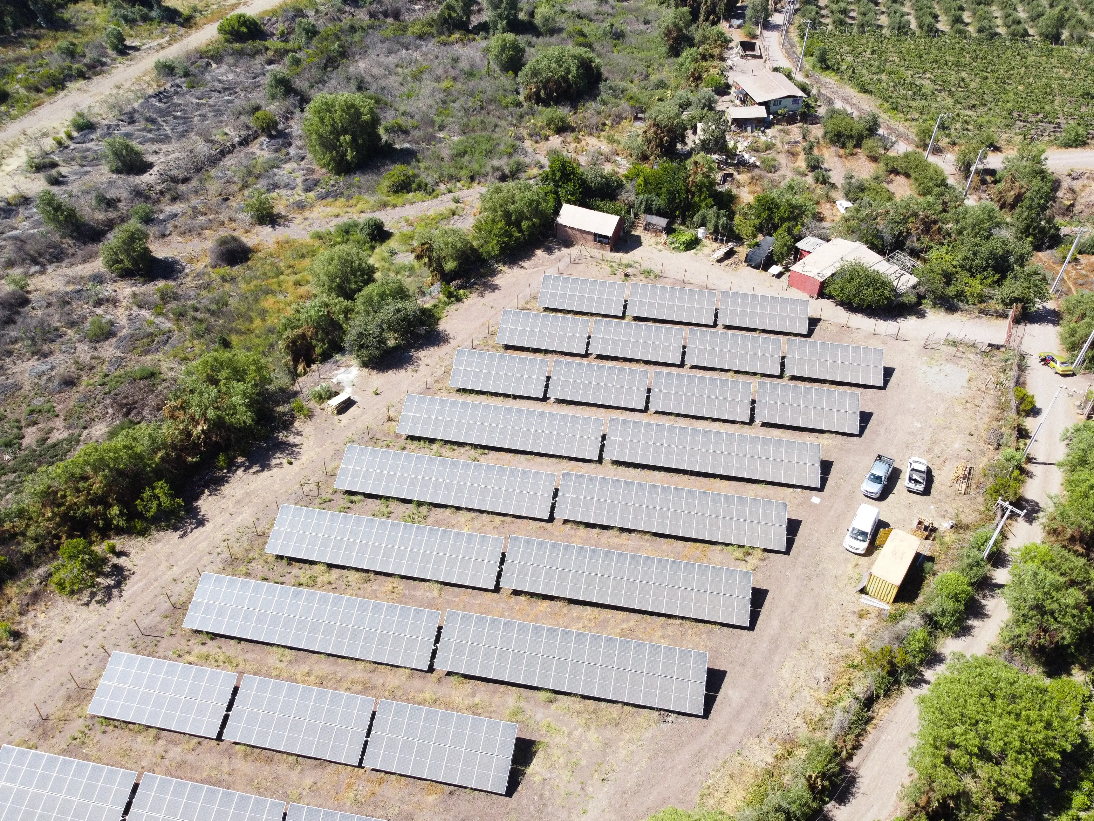Instalación solar Agrícola Munizaga
