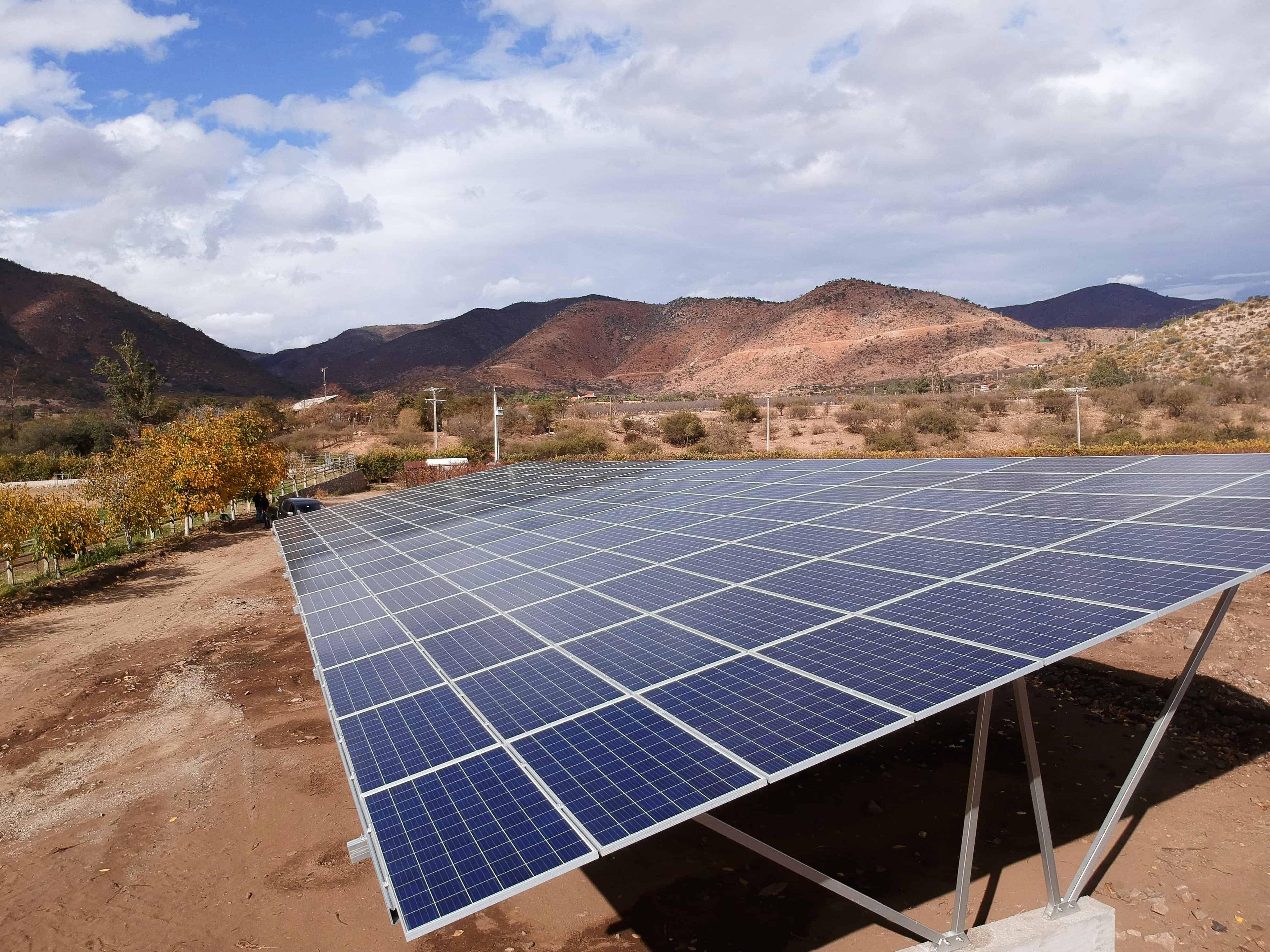 Instalación solar Agrícola Quillay El Bajo