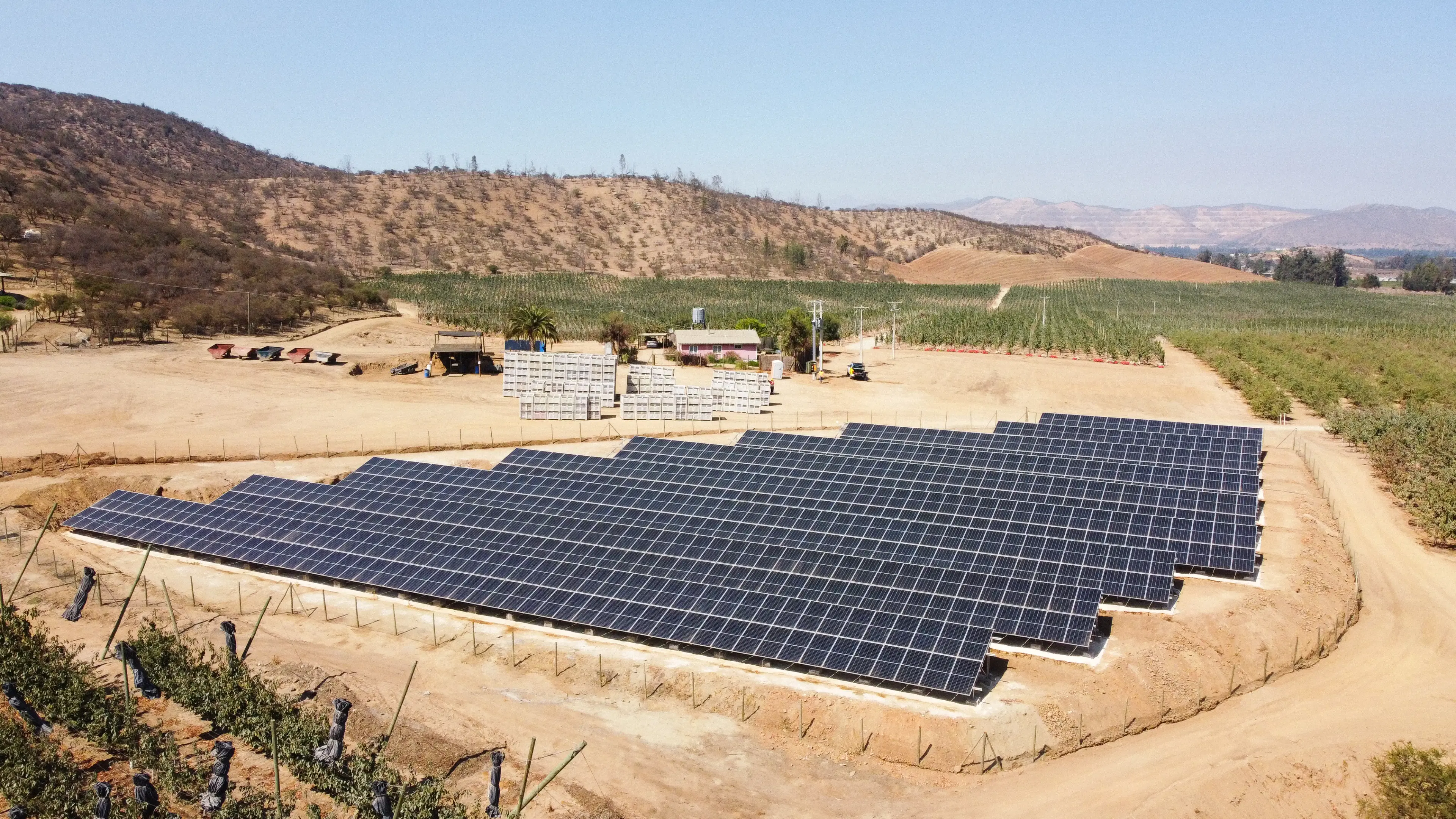 Instalación solar Agrícola Talhuén