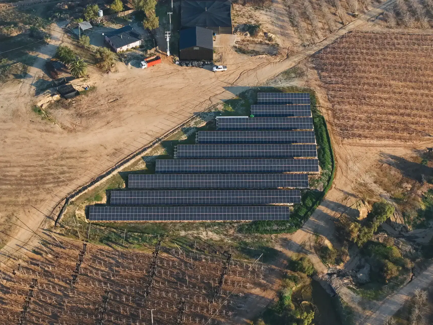 Instalación solar Agrícola Talhuén