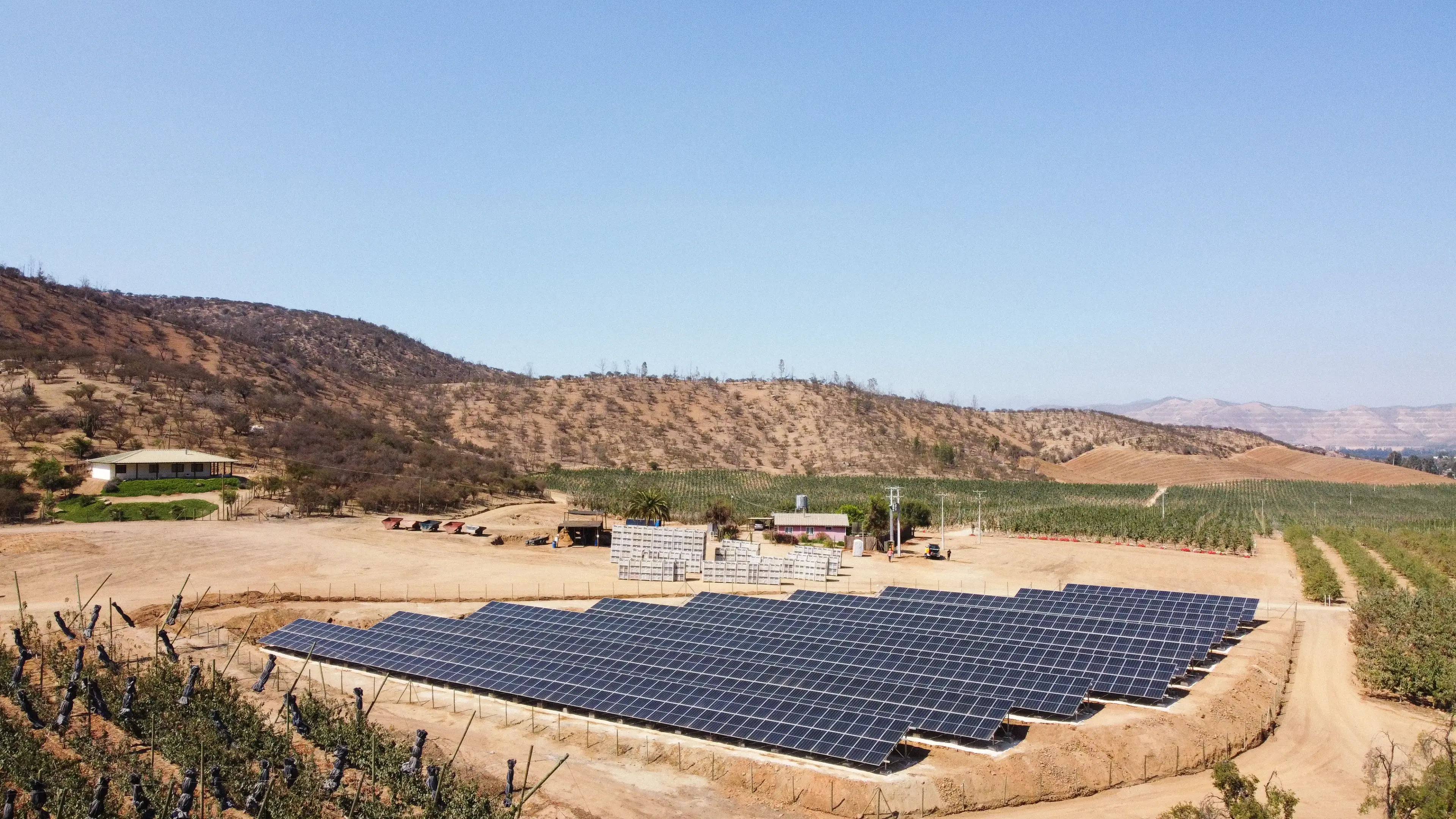 Proyecto de energía solar Agrícola Talhuén