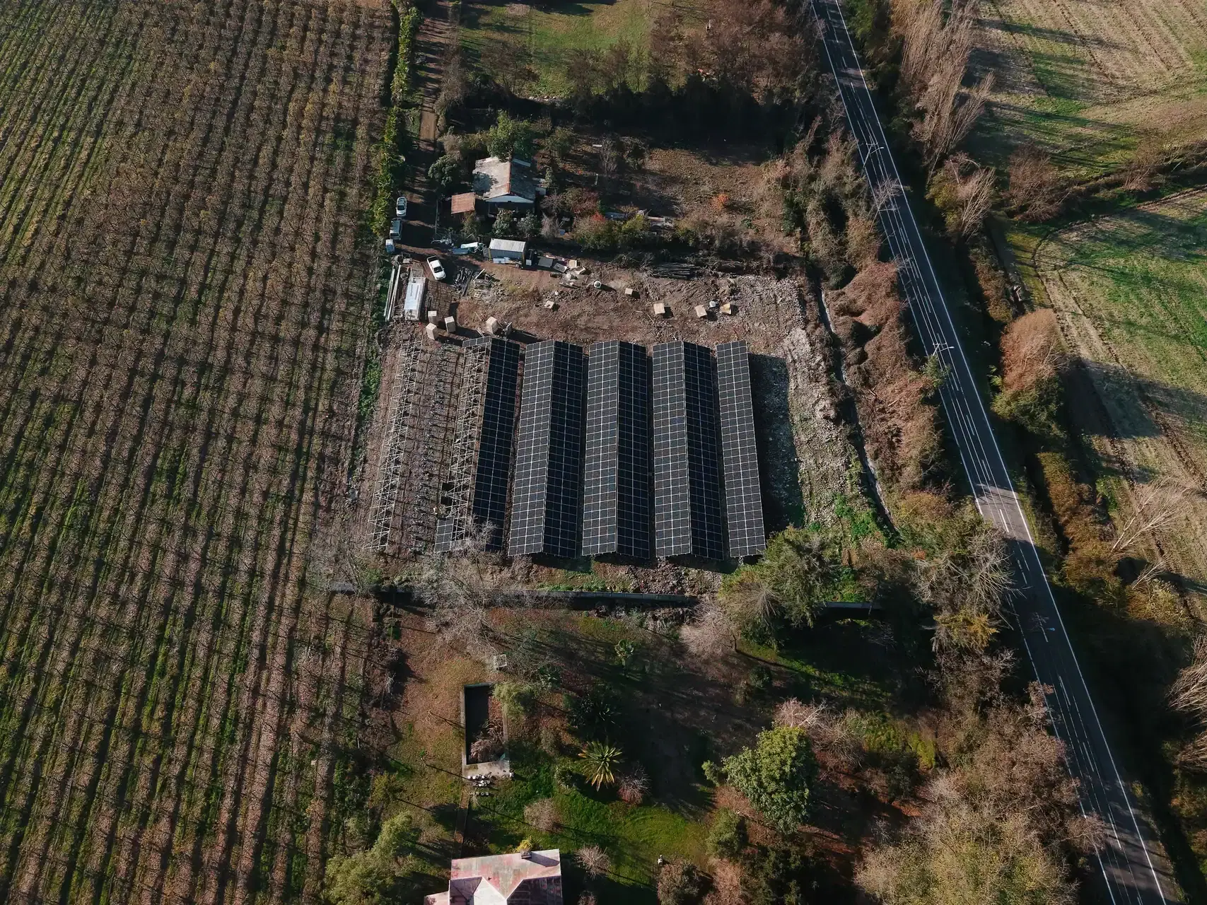 Instalación solar Agrizano