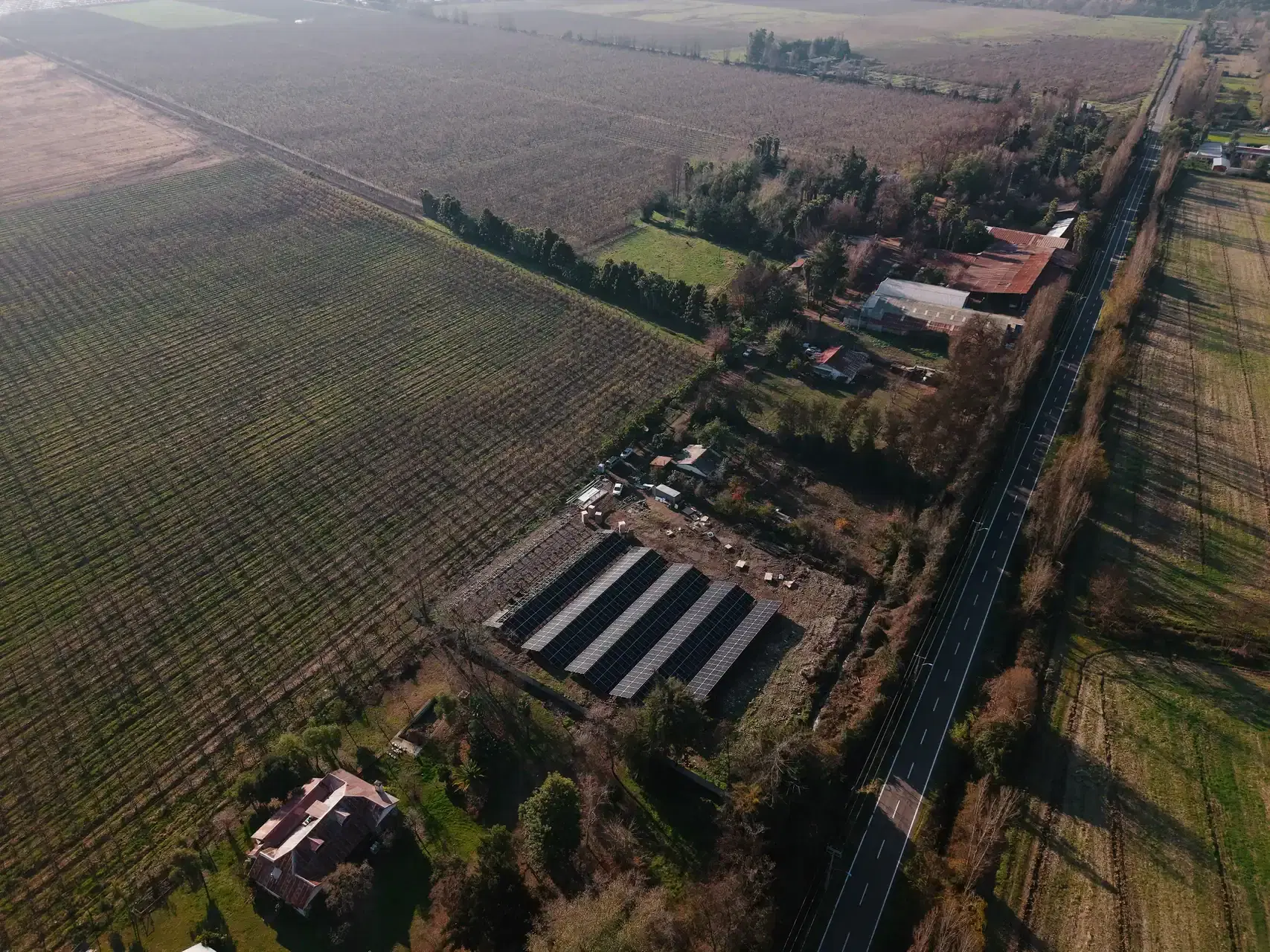 Instalación solar Agrizano