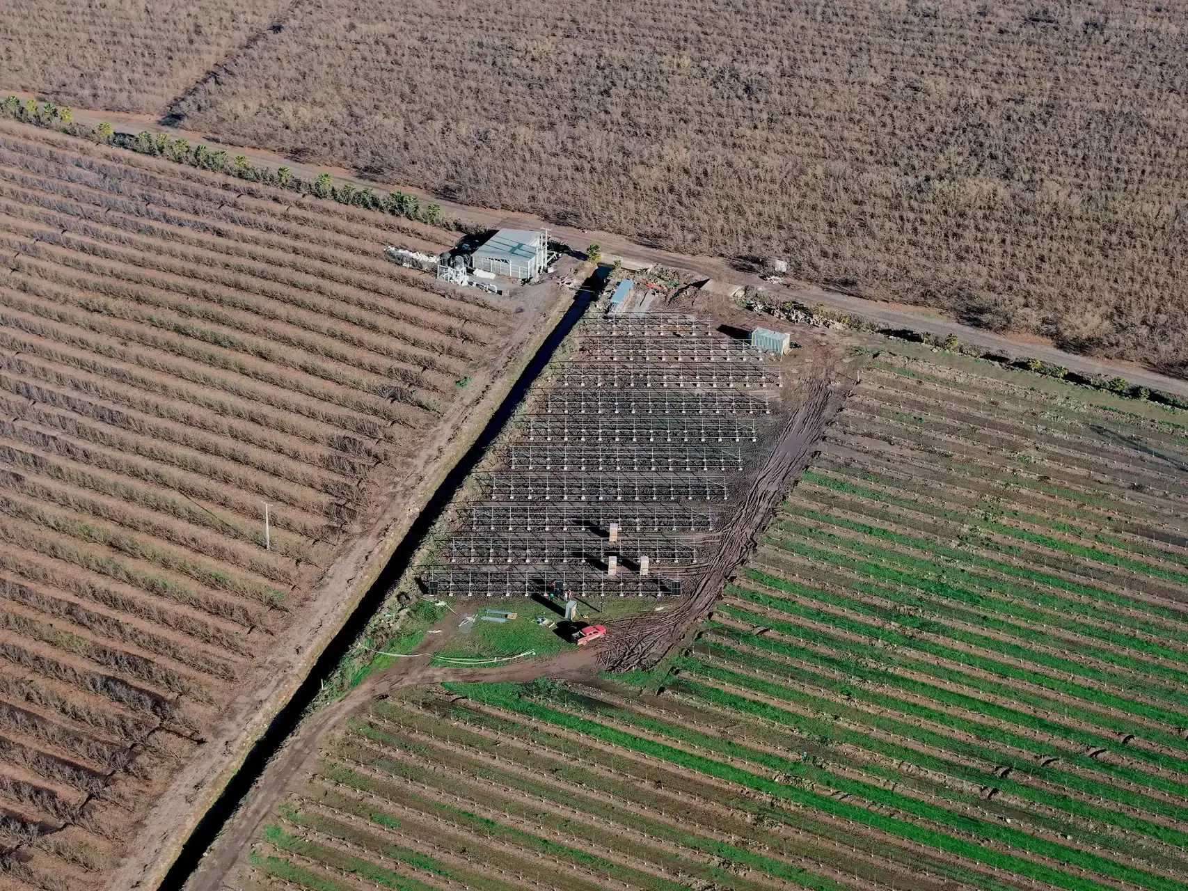 Instalación solar Agrizano