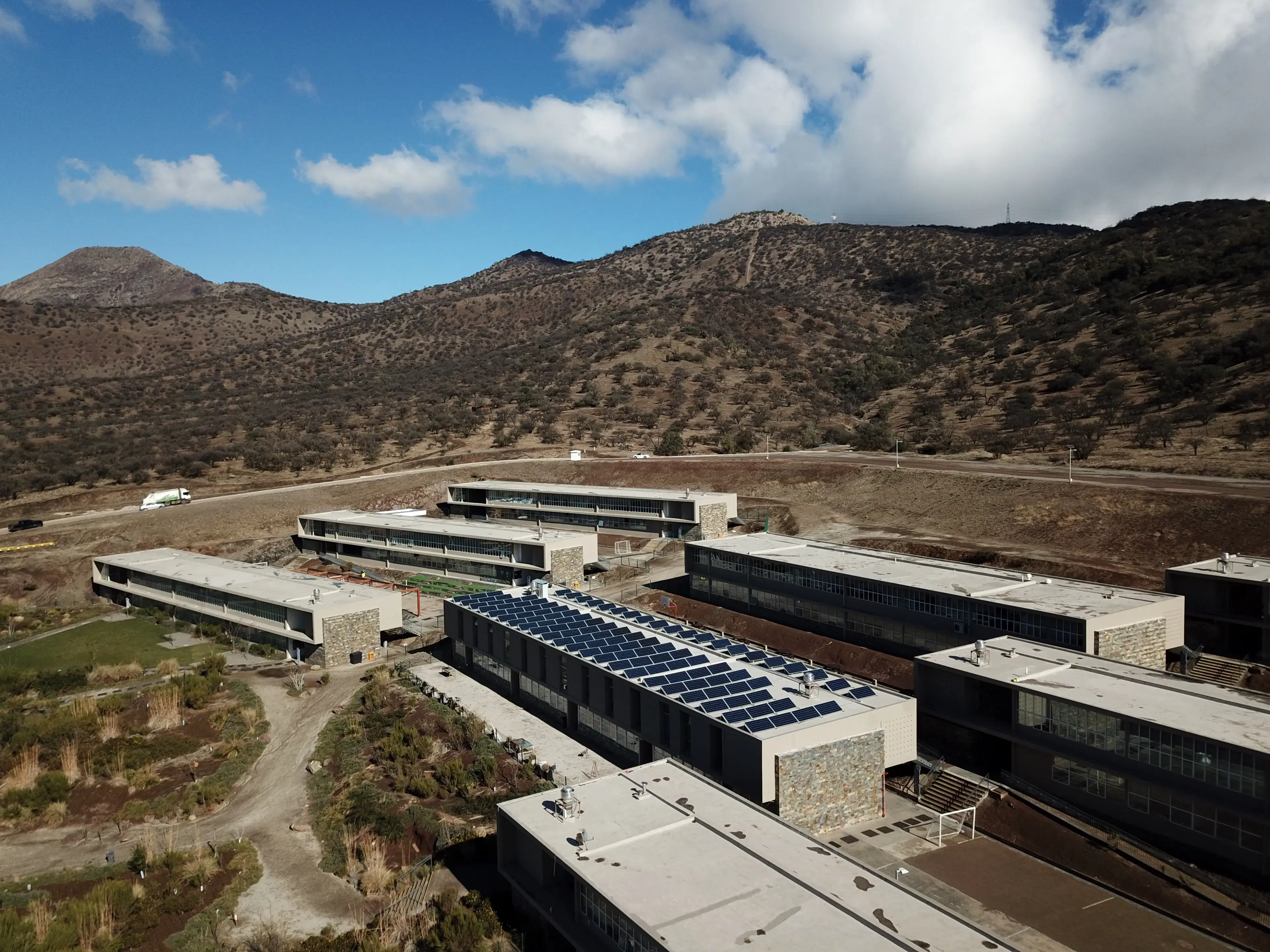 Instalación solar Colegio Craighouse