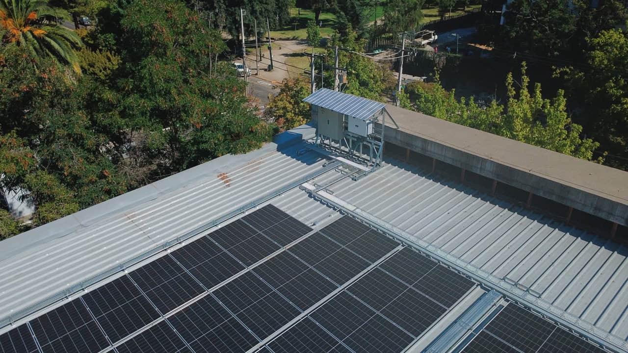 Instalación solar Colegio San Benito