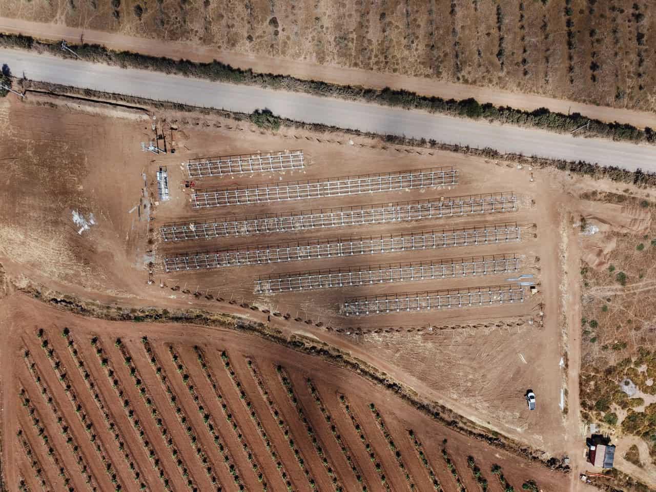 Instalación solar Comercializadora Hijuelas