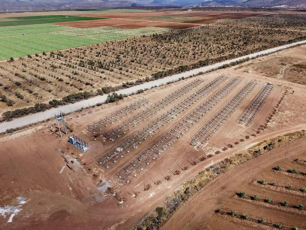 Instalación solar Comercializadora Hijuelas