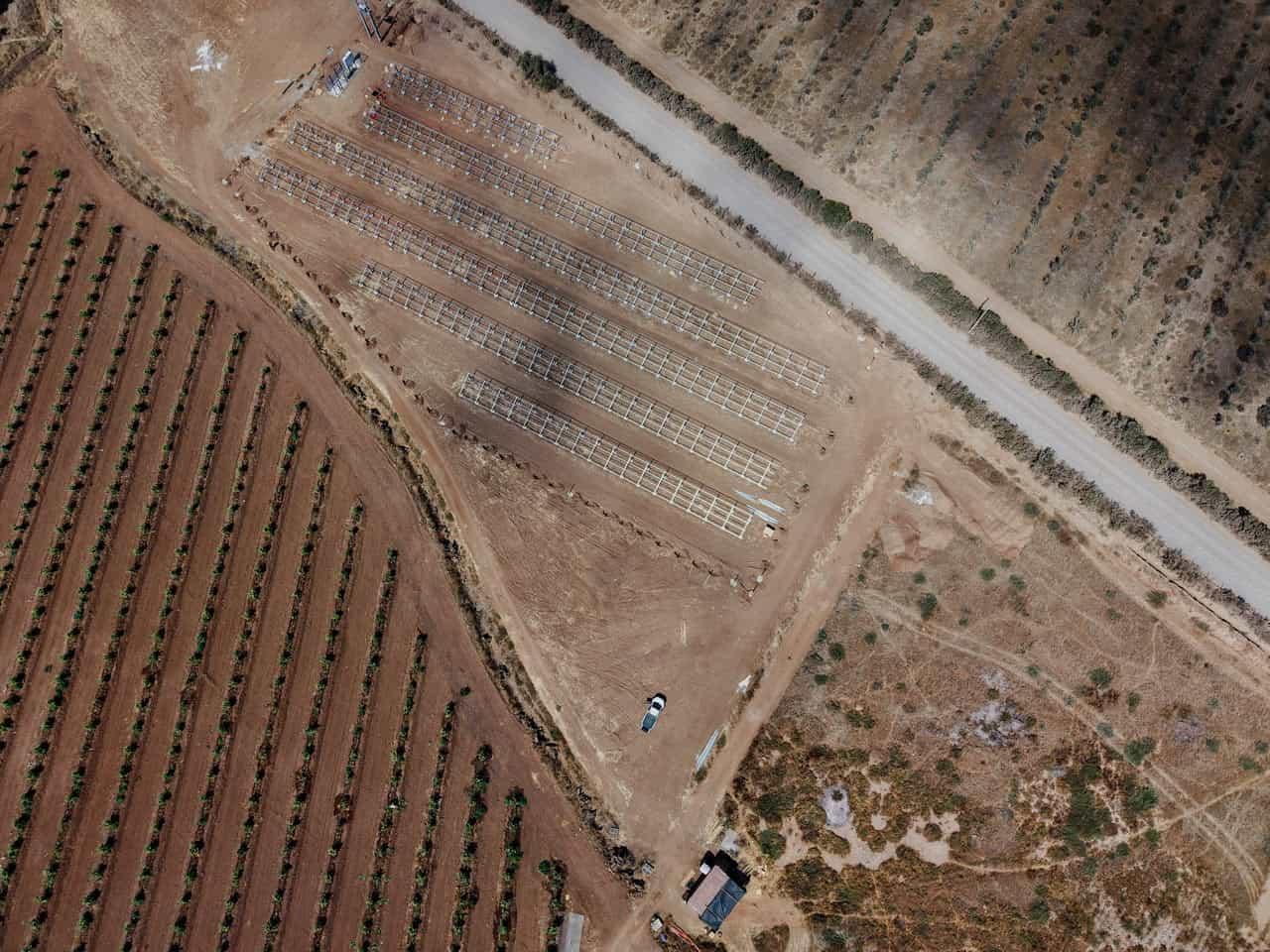 Proyecto de energía solar Comercializadora Hijuelas