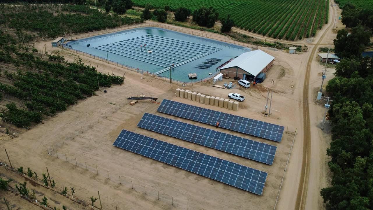 Instalación solar Garcés Fruit Huaico