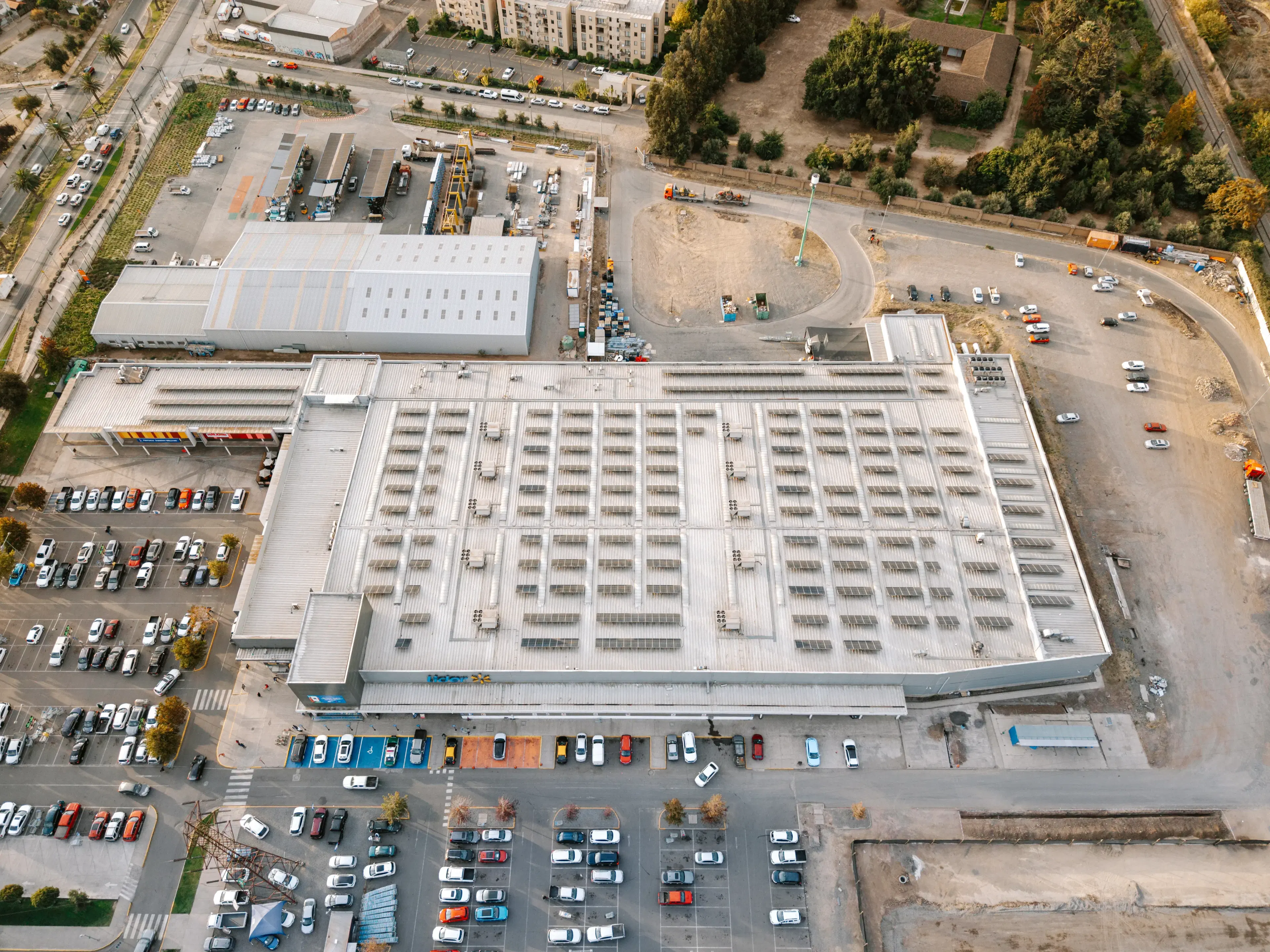 Instalación solar Lider San Fernando