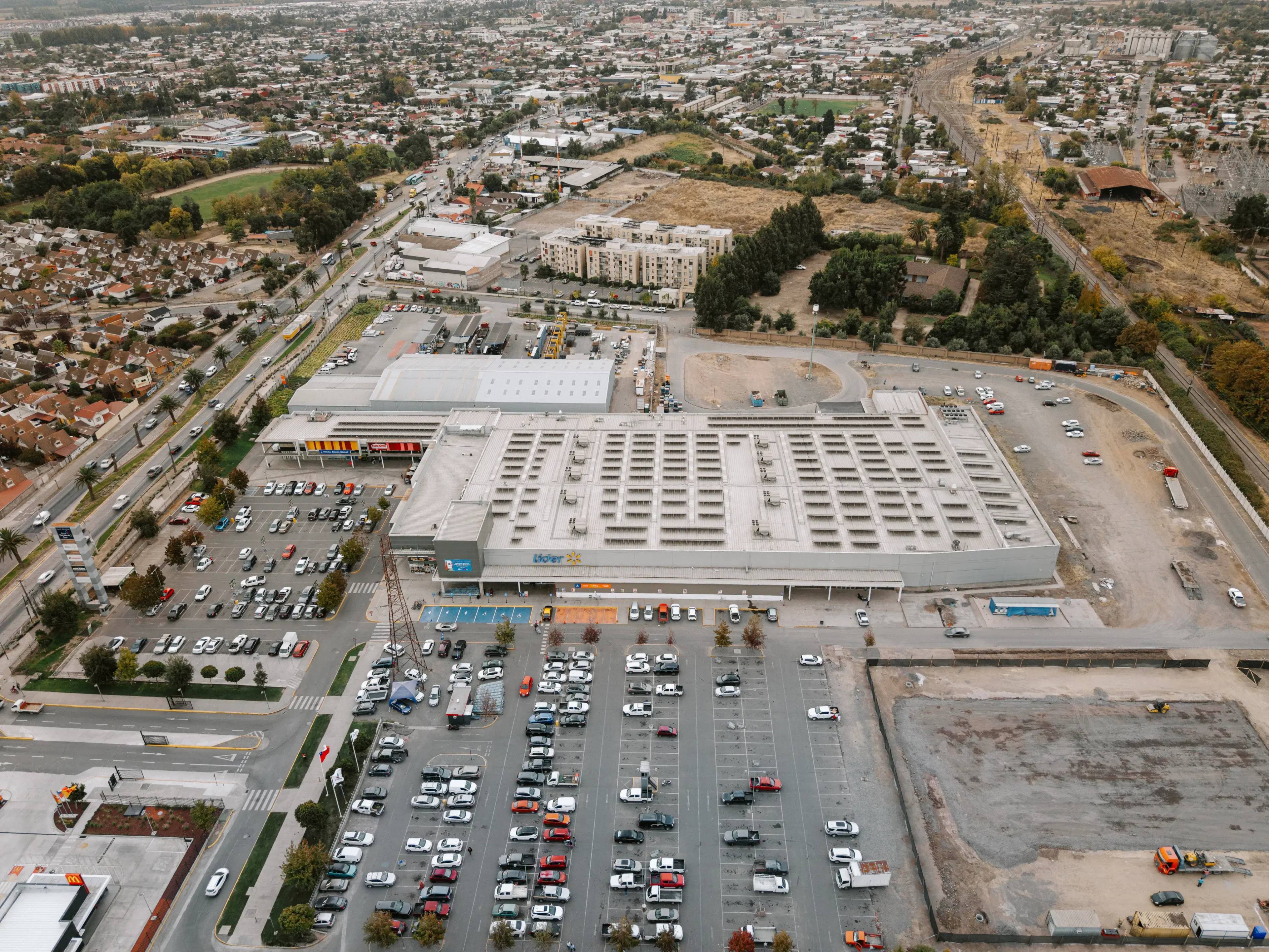 Instalación solar Lider San Fernando