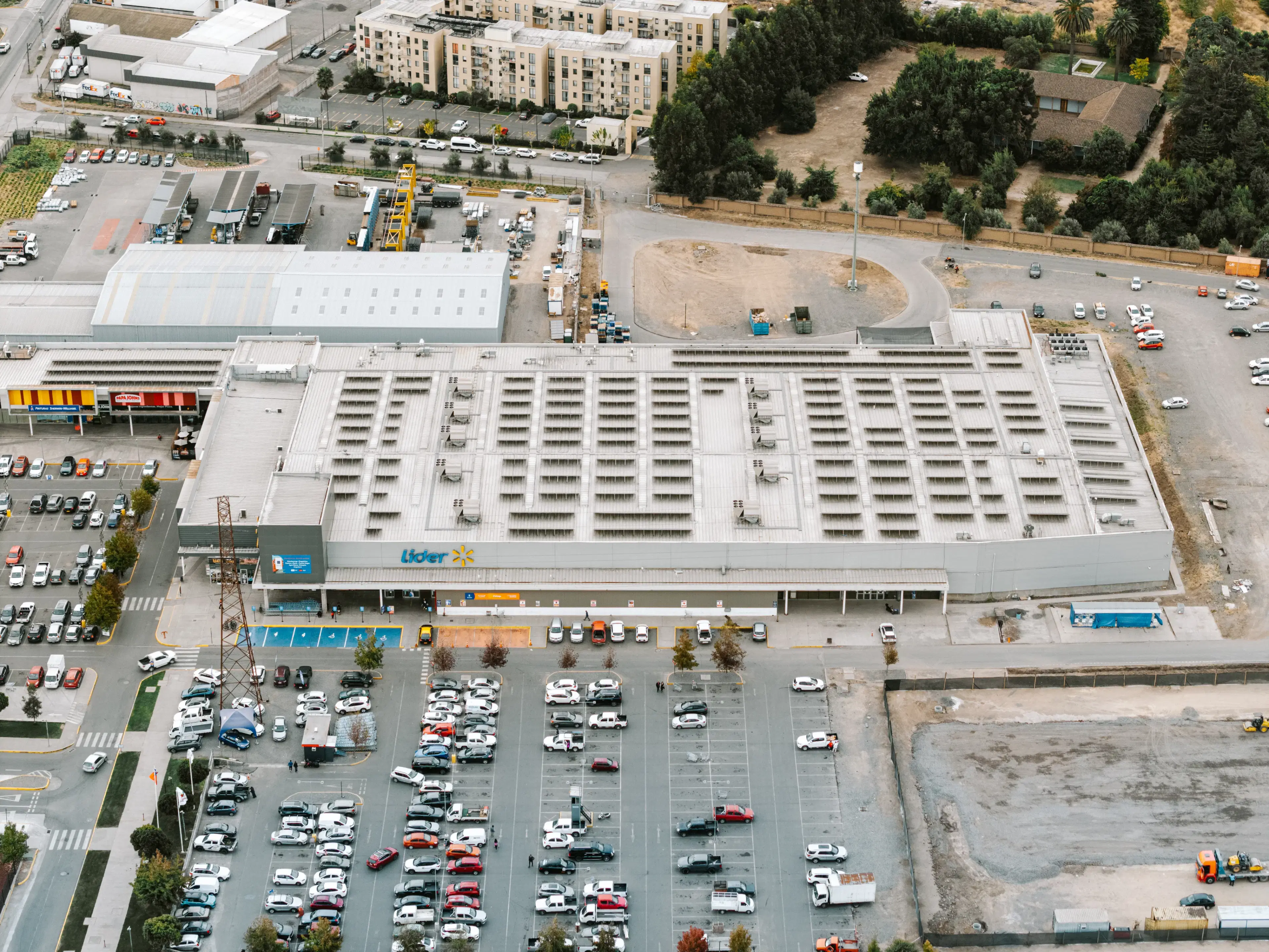 Instalación solar Lider San Fernando