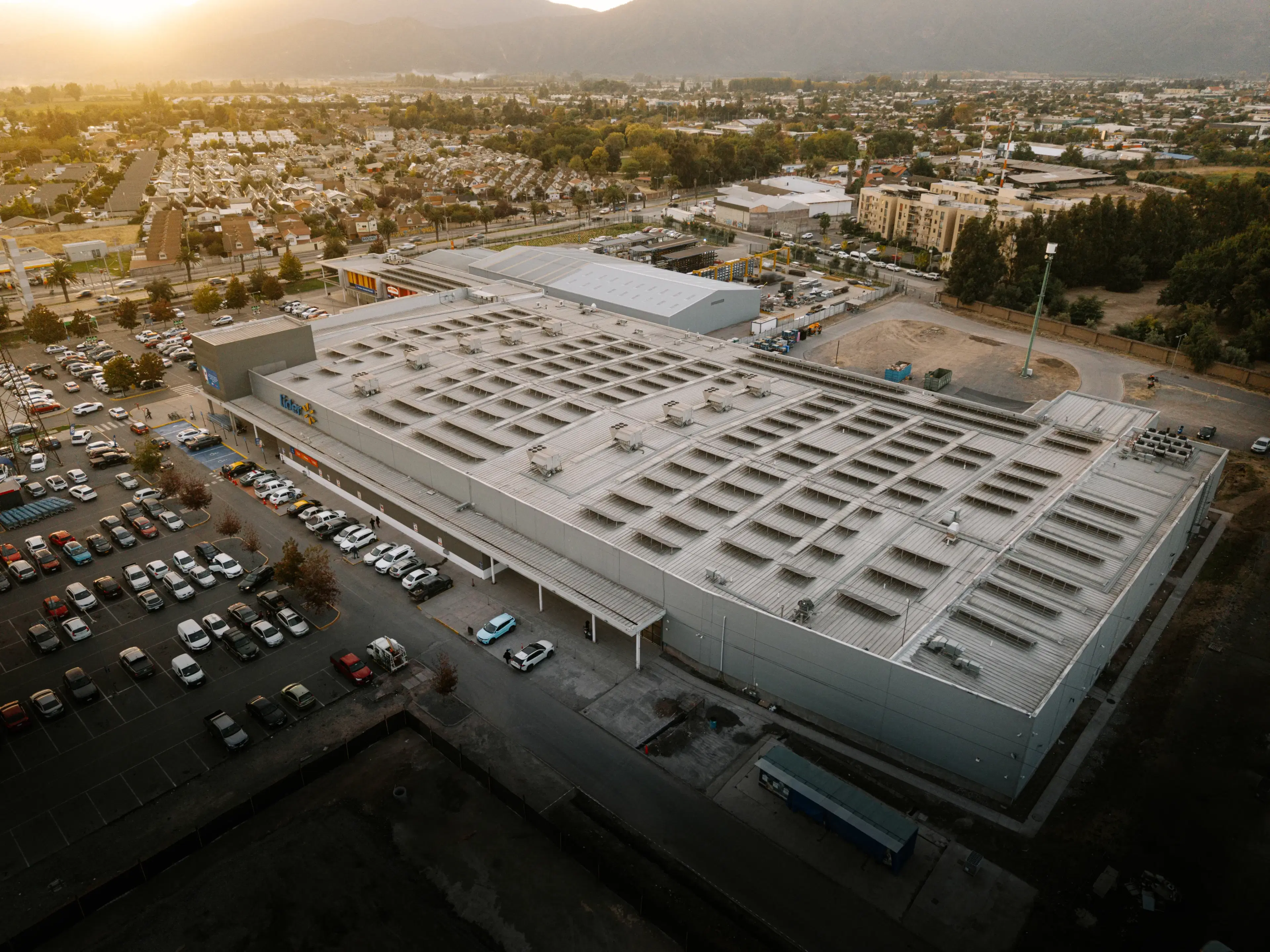 Instalación solar Lider San Fernando