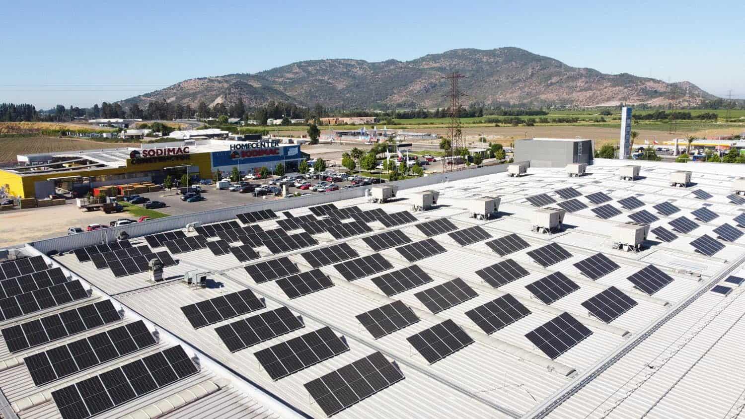 Instalación solar Lider San Fernando