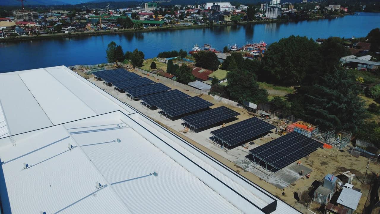 Instalación solar Supermercado El Trébol