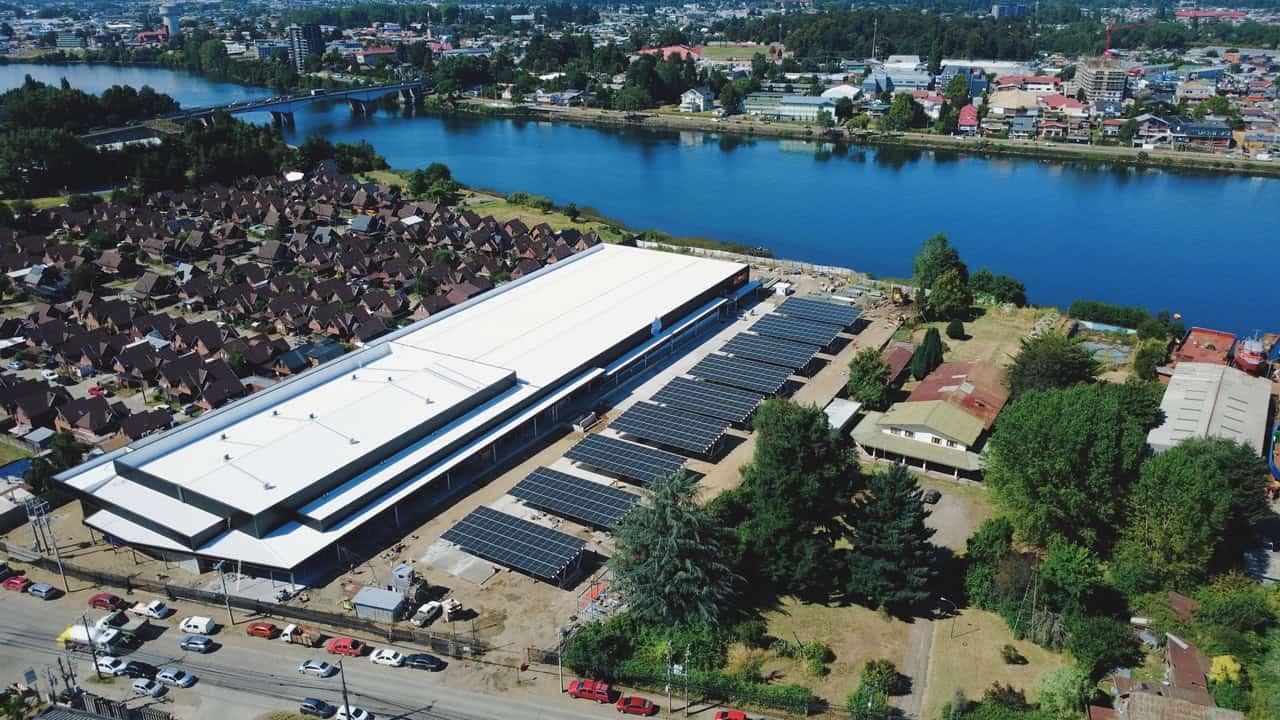 Instalación solar Supermercado El Trébol