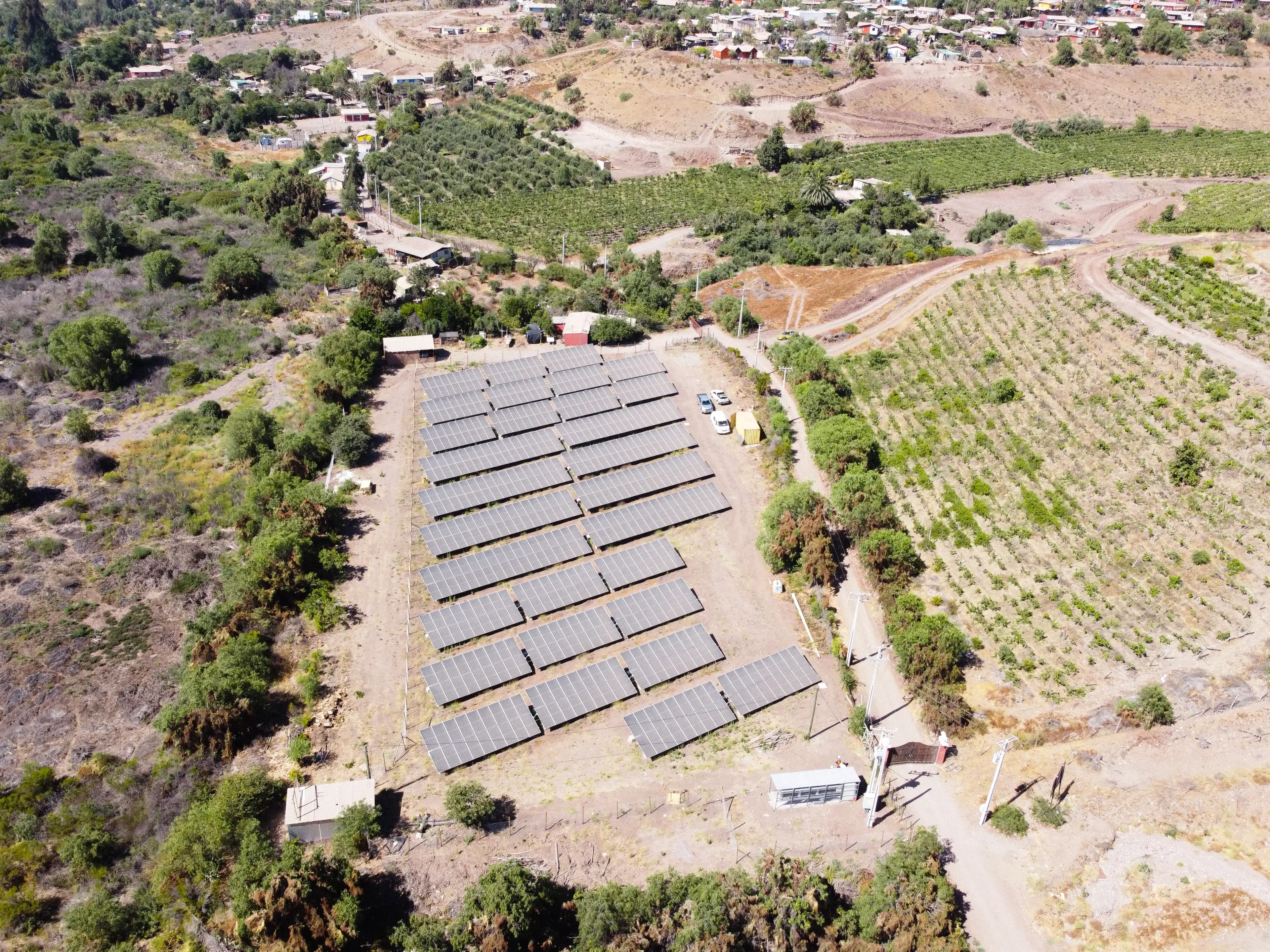 Proyecto de energía solar Agrícola Munizaga