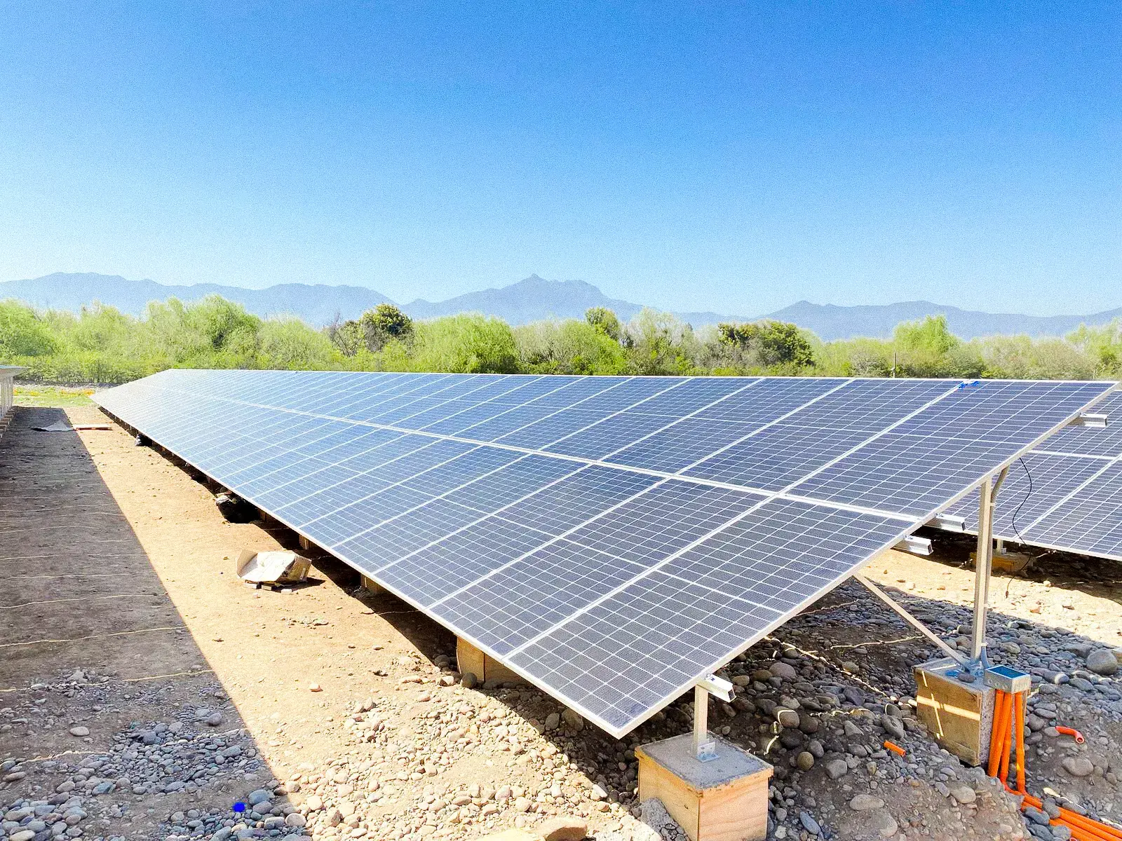 Instalación solar Agrícola Quebrada del Ají – Etapa 1