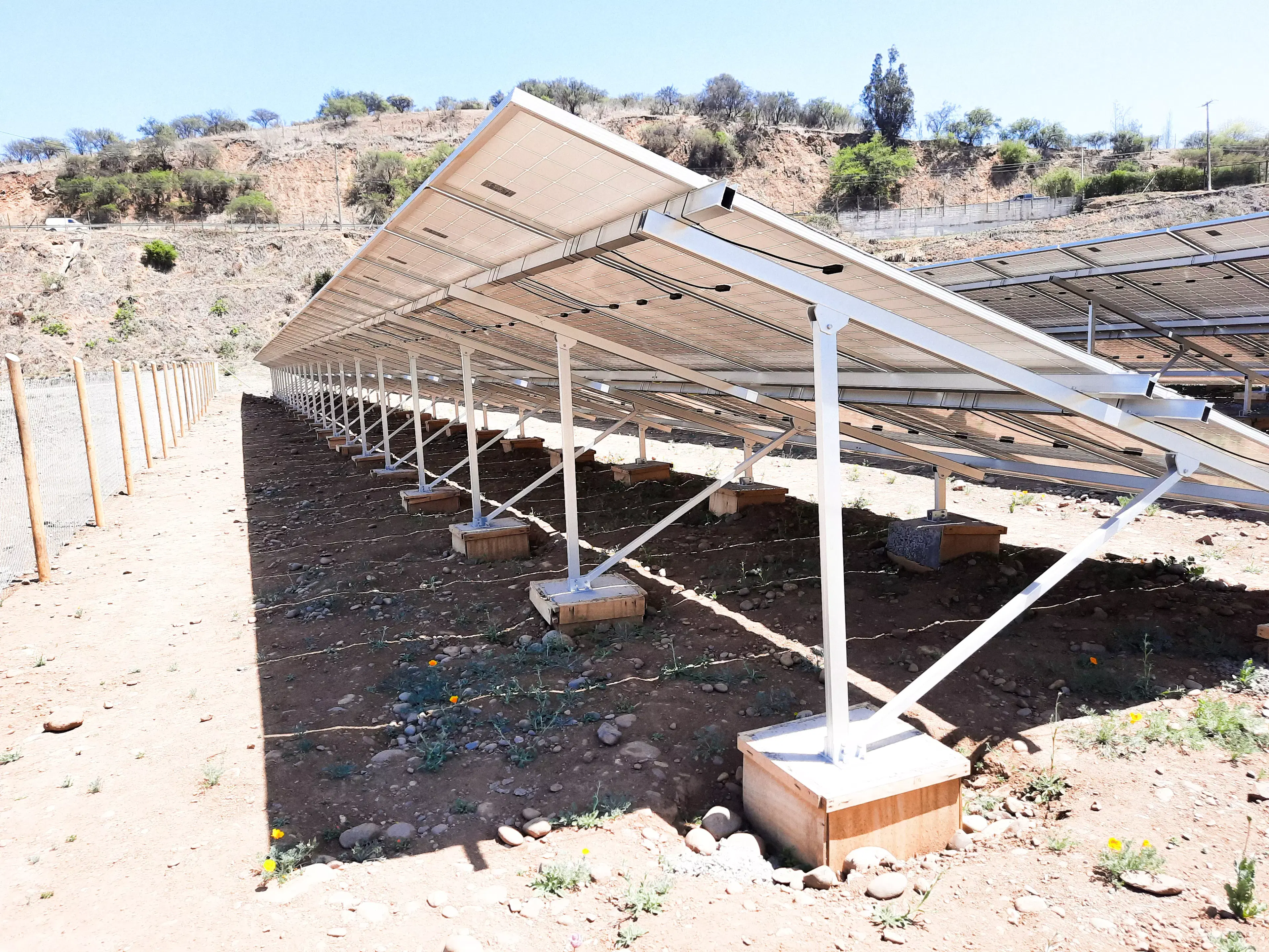 Instalación solar Agrícola Quebrada del Ají – Etapa 1