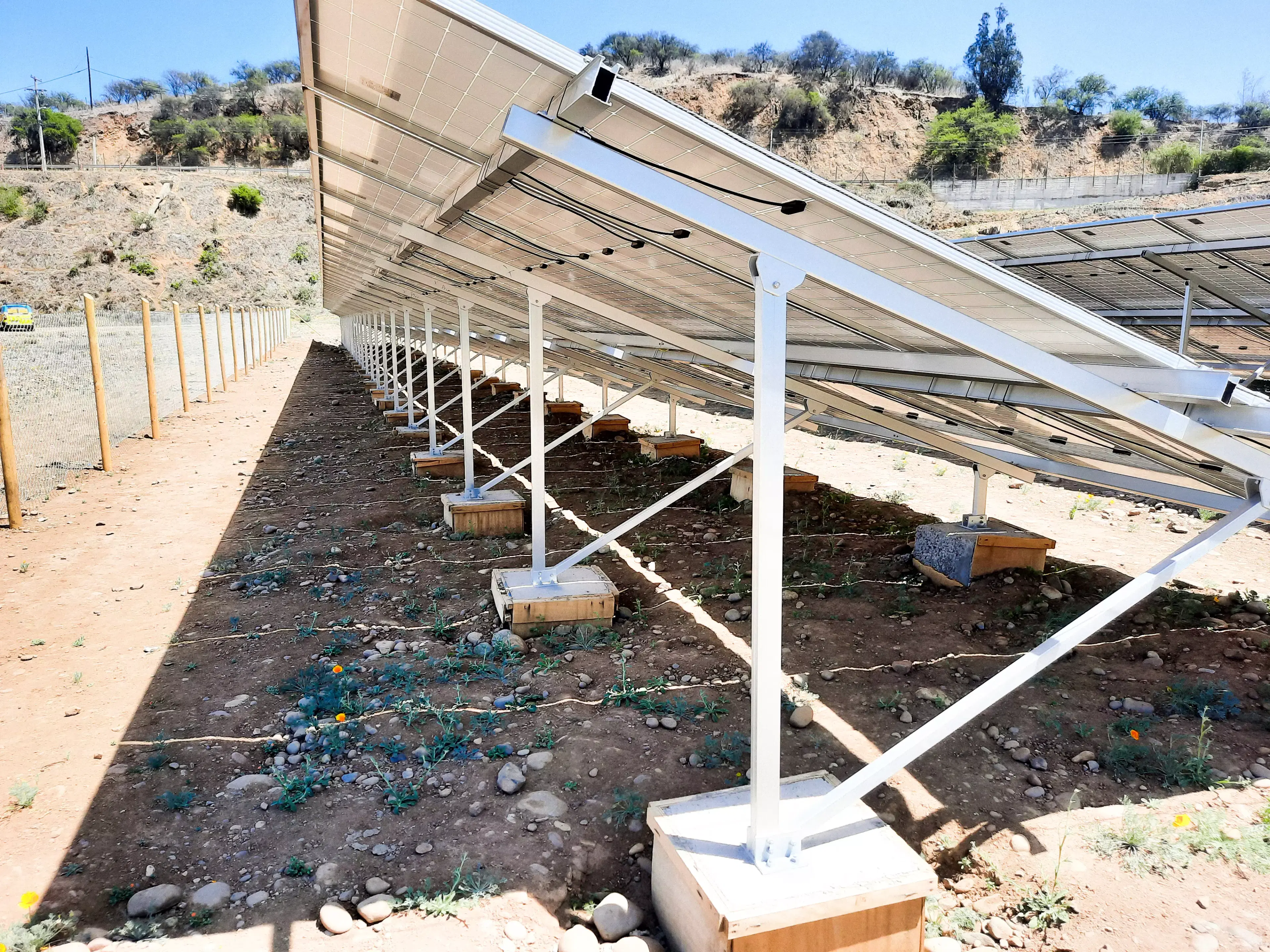 Instalación solar Agrícola Quebrada del Ají – Etapa 1