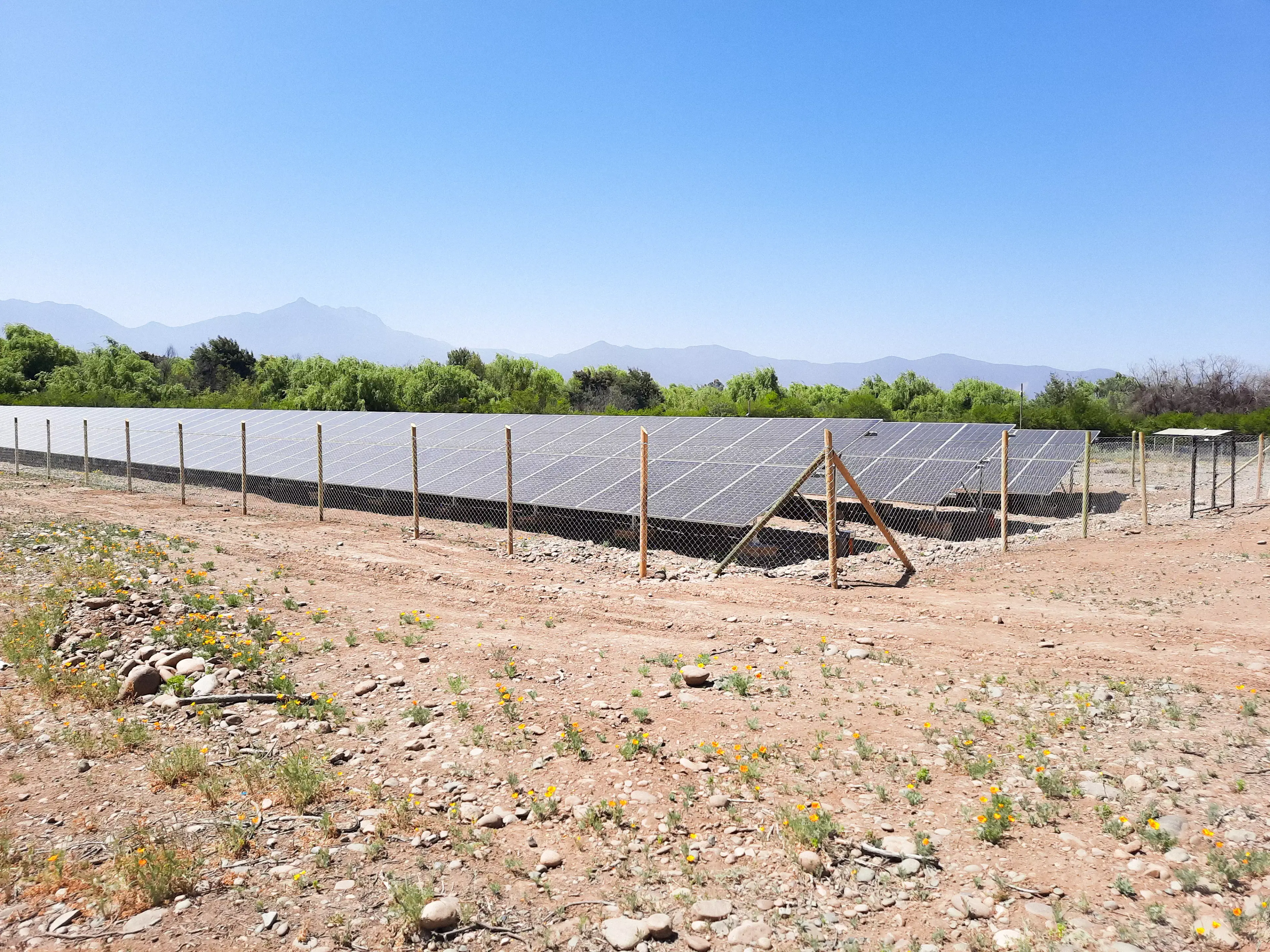 Instalación solar Agrícola Quebrada del Ají – Etapa 1
