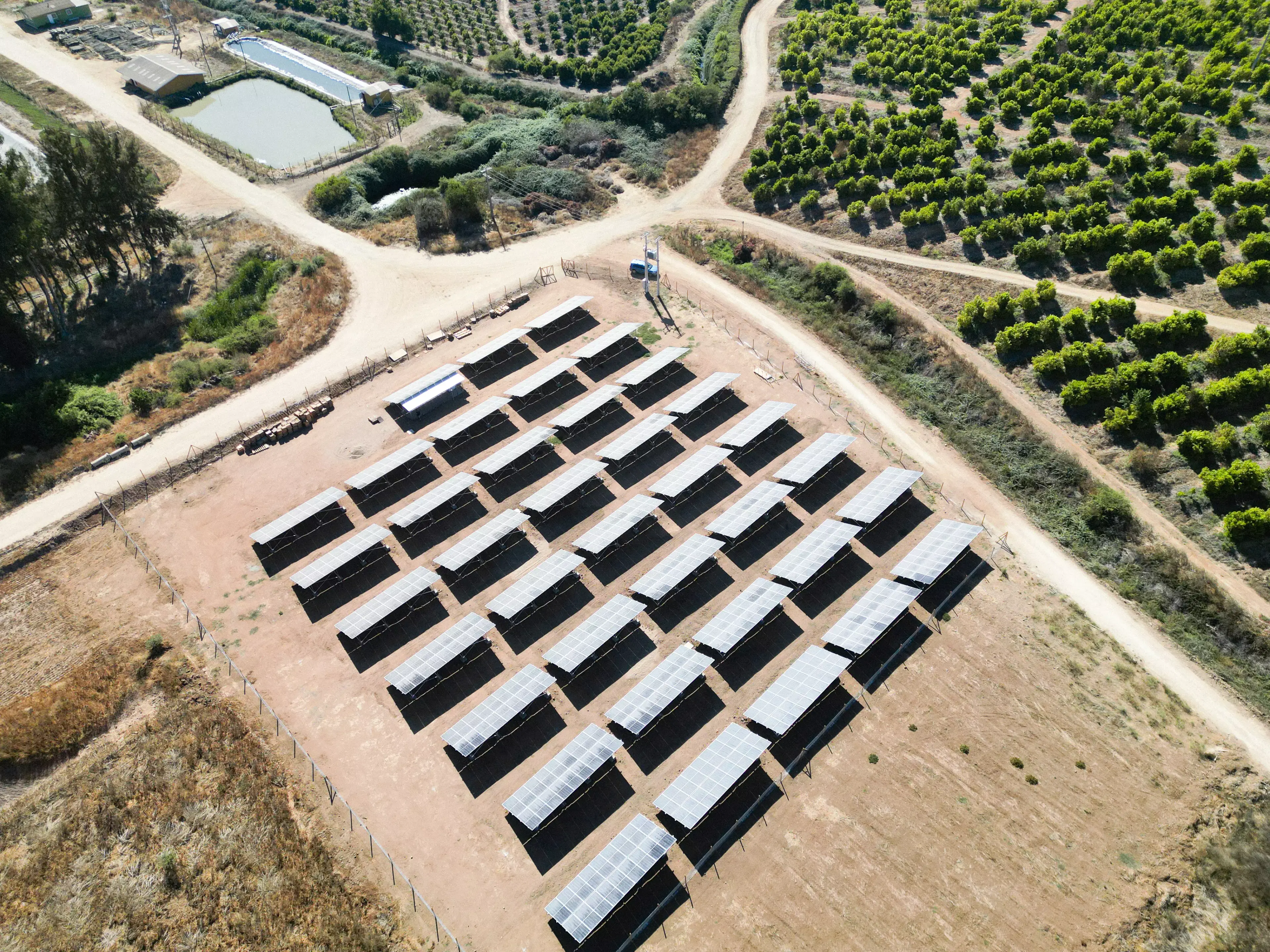 Instalación solar Agrícola Quebrada del Ají – Etapa 2