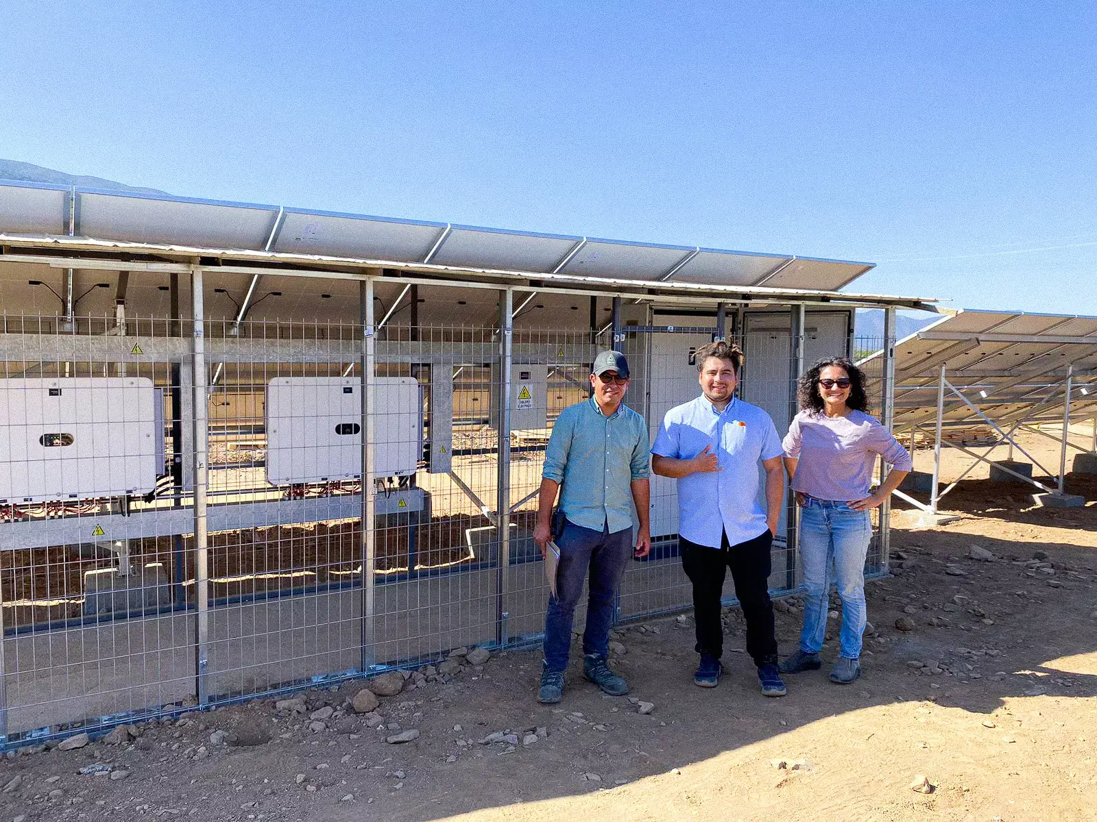 Instalación solar Agrícola Quebrada del Ají – Etapa 2