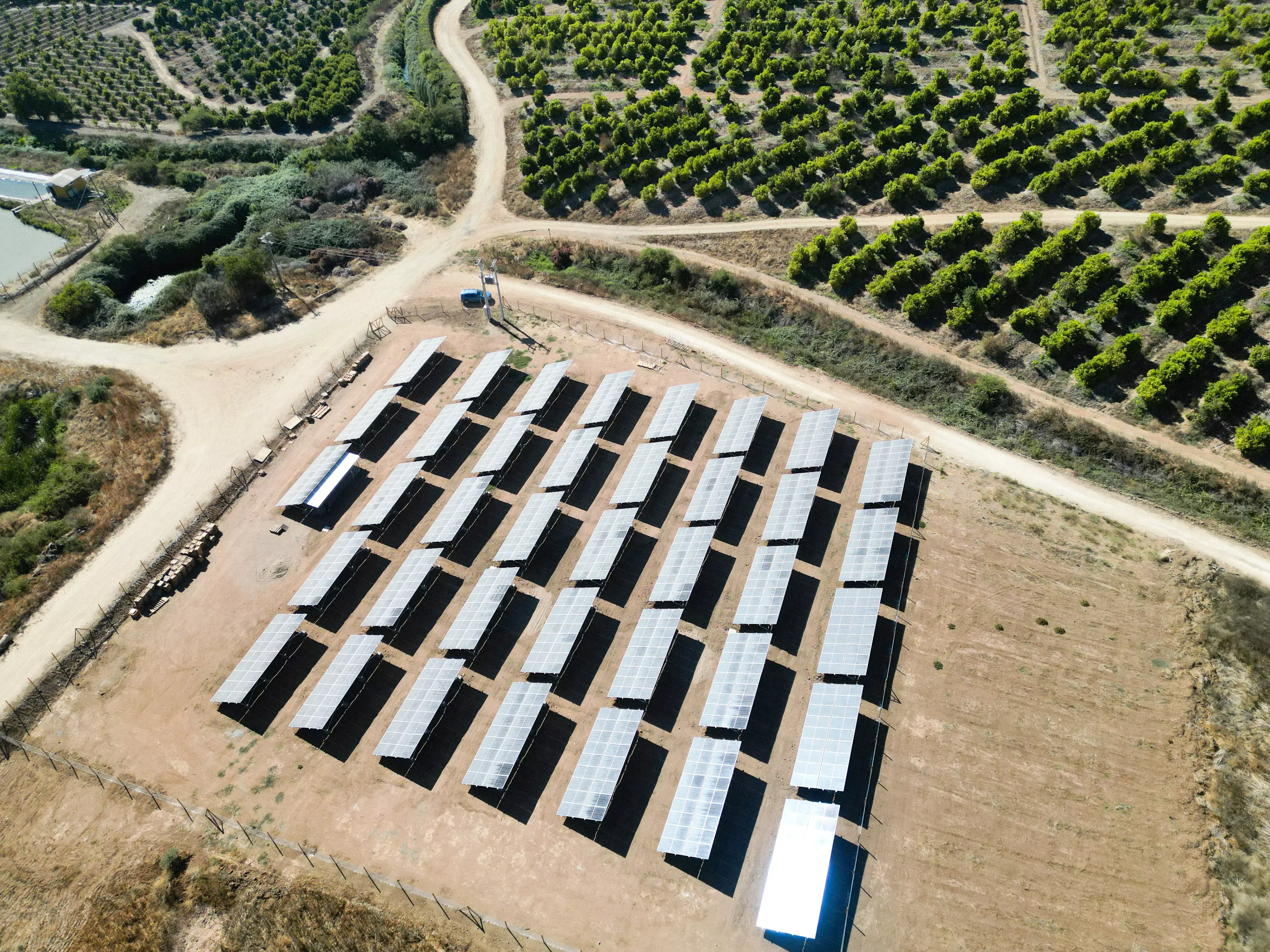 Instalación solar Agrícola Quebrada del Ají – Etapa 2