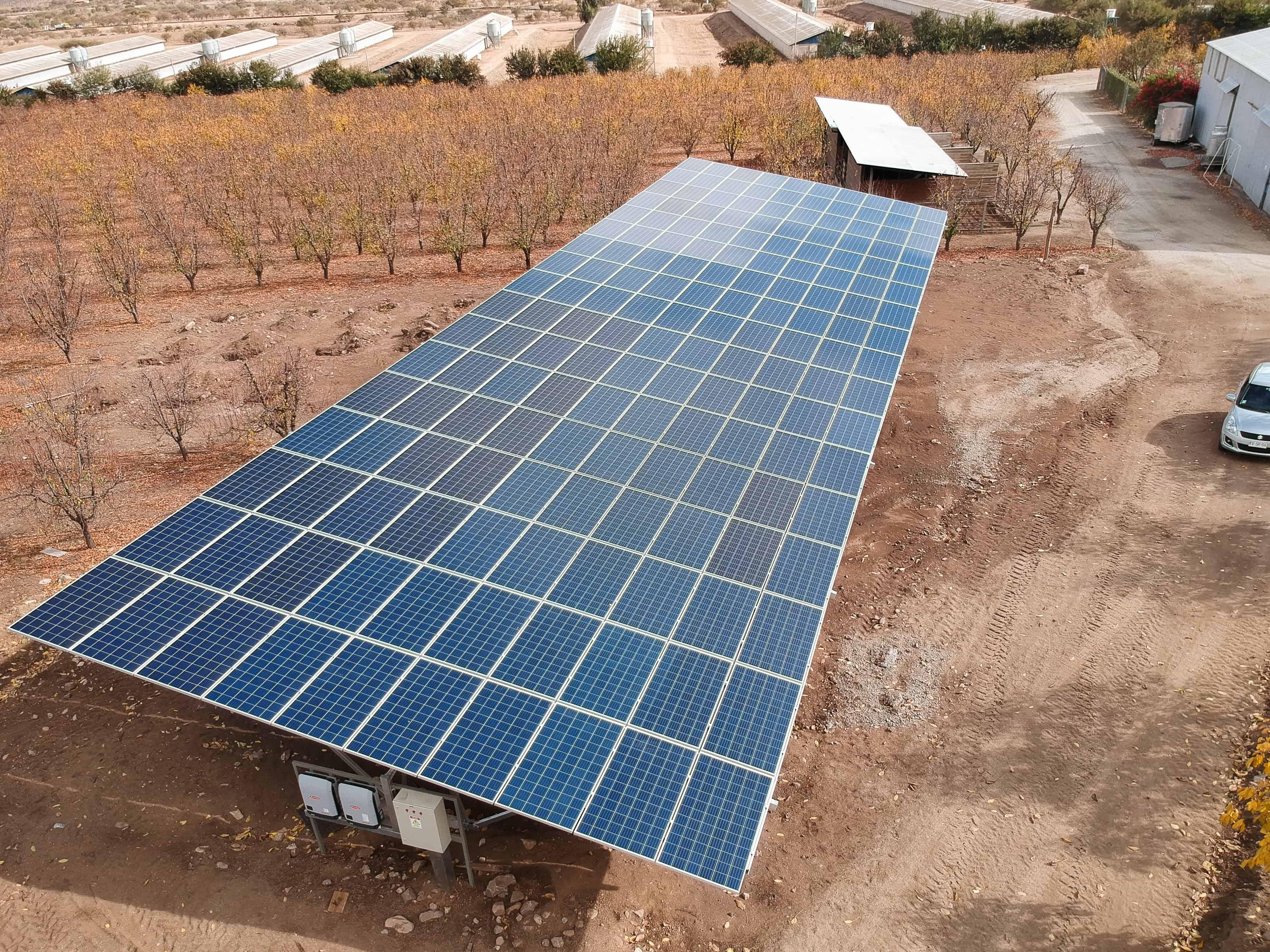 Proyecto de energía solar Agrícola Quillay El Bajo