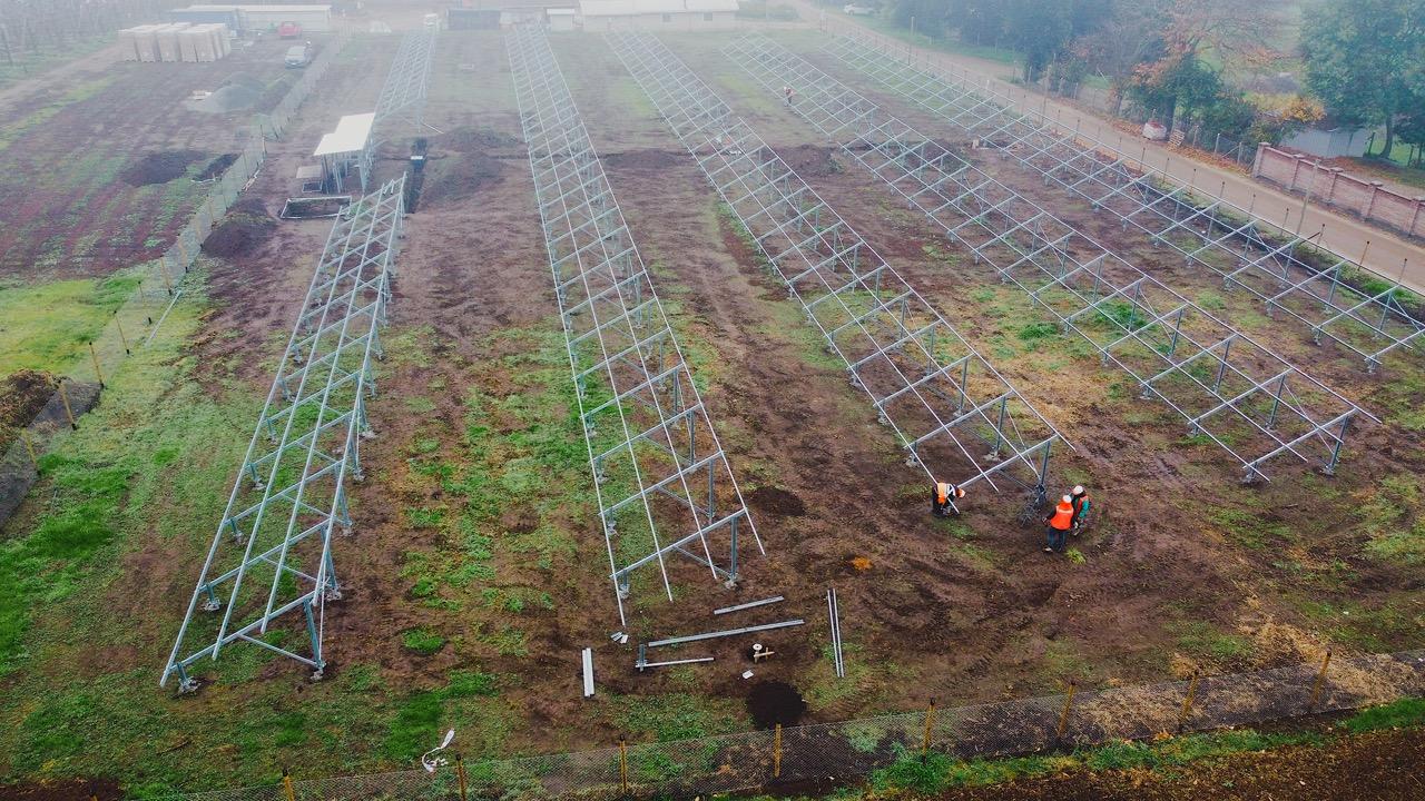 Instalación solar Agrícola Santa Cecilia