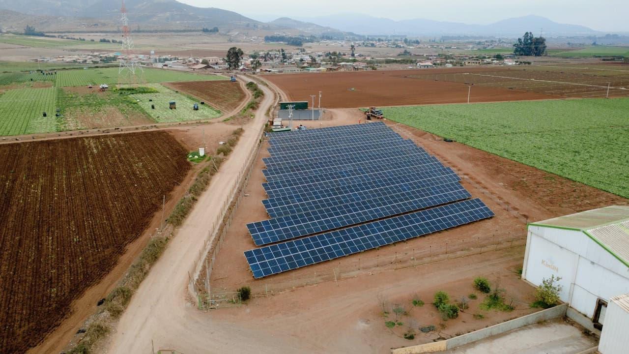 Instalación solar Agrícola Santa Elisa