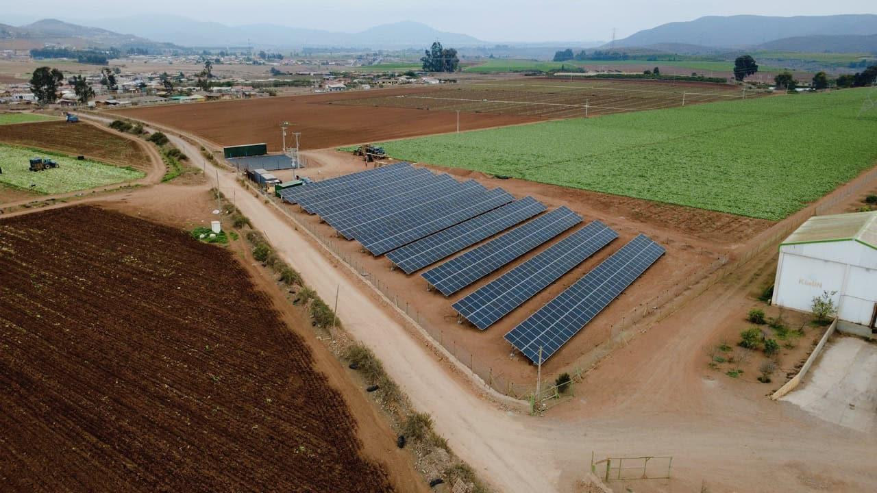 Instalación solar Agrícola Santa Elisa