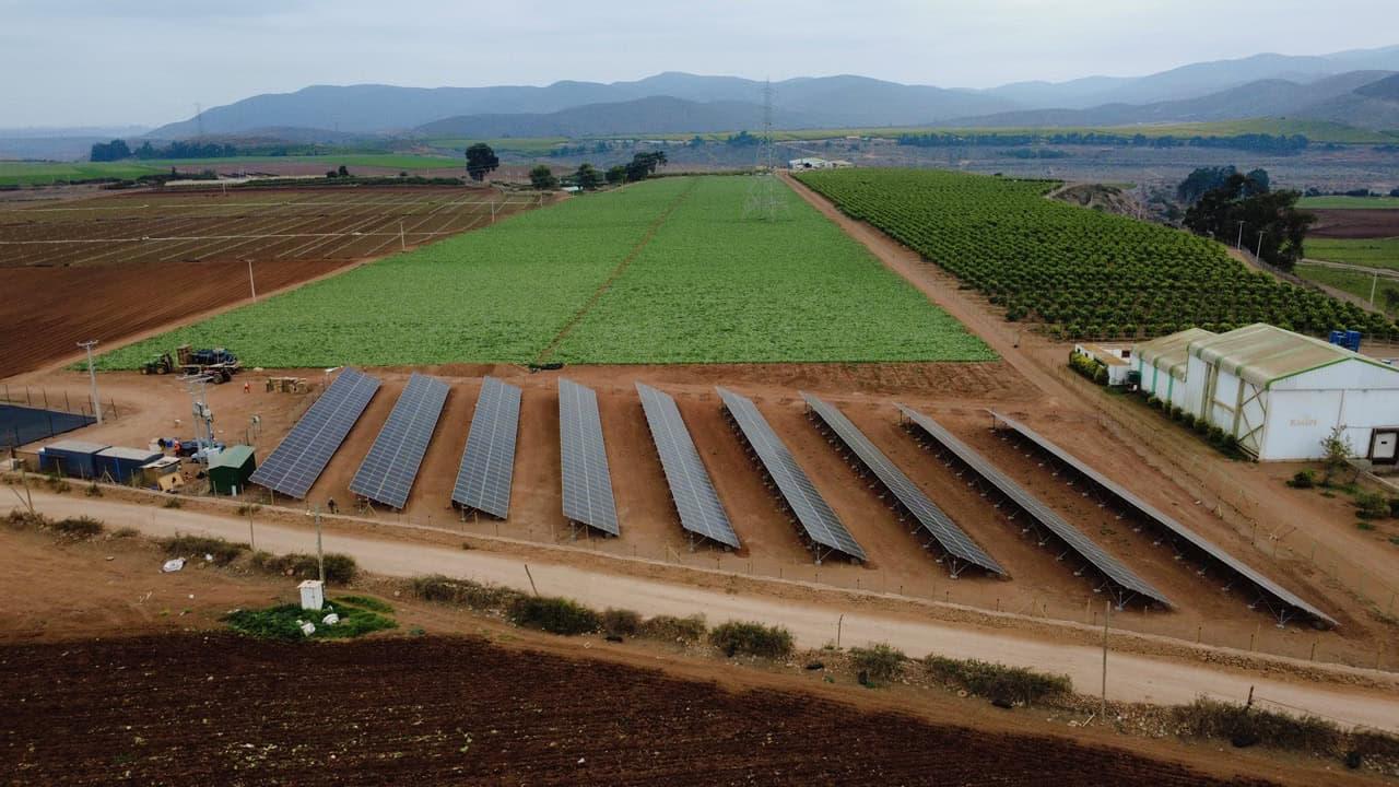 Instalación solar Agrícola Santa Elisa