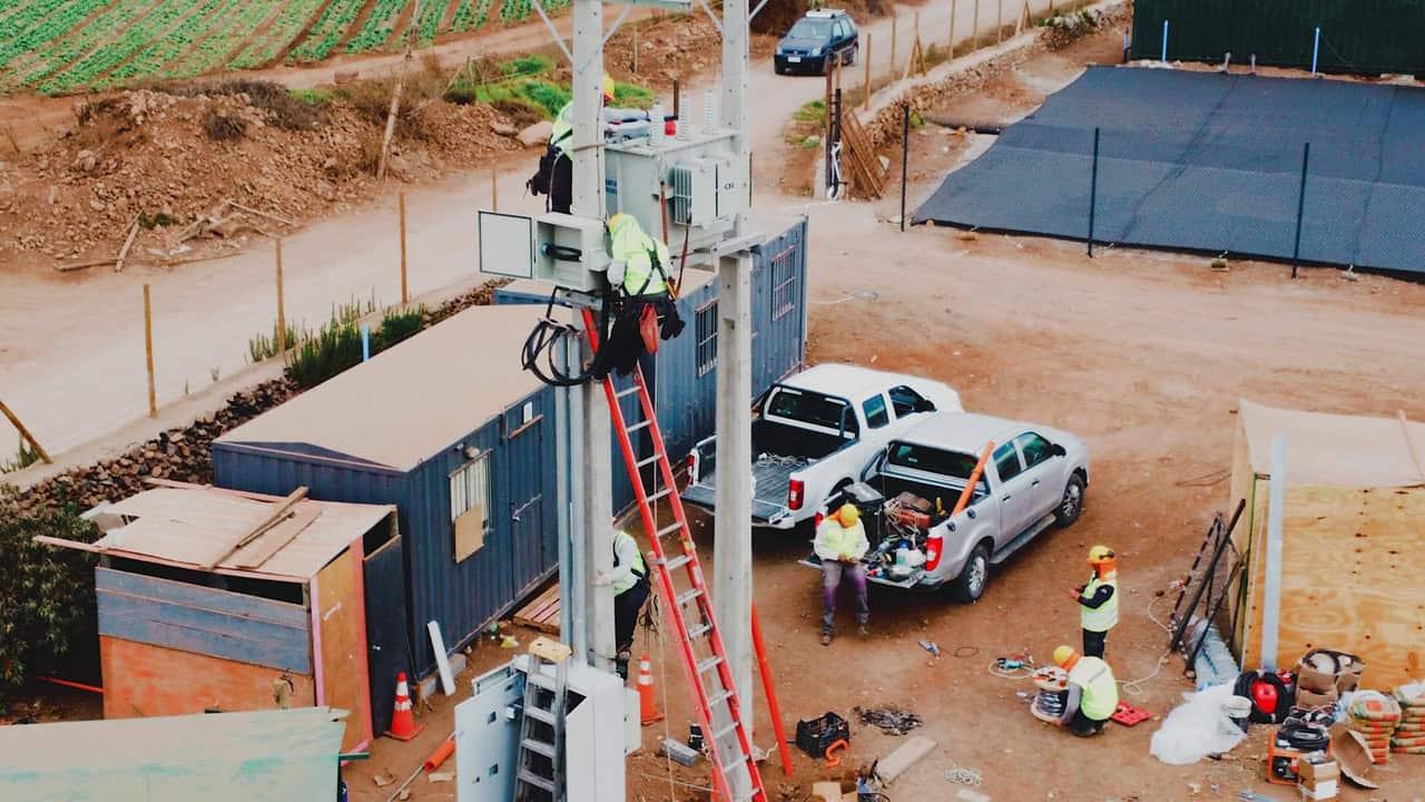 Instalación solar Agrícola Santa Elisa