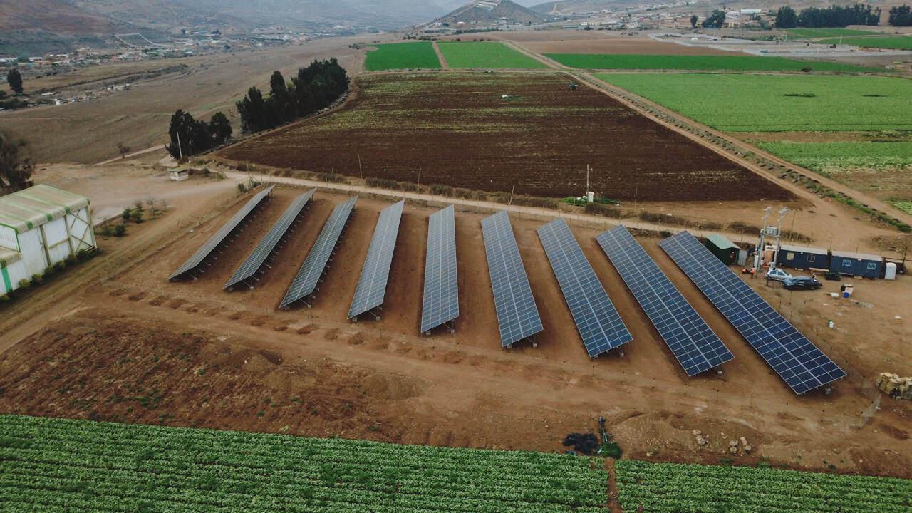 Proyecto de energía solar Agrícola Santa Elisa