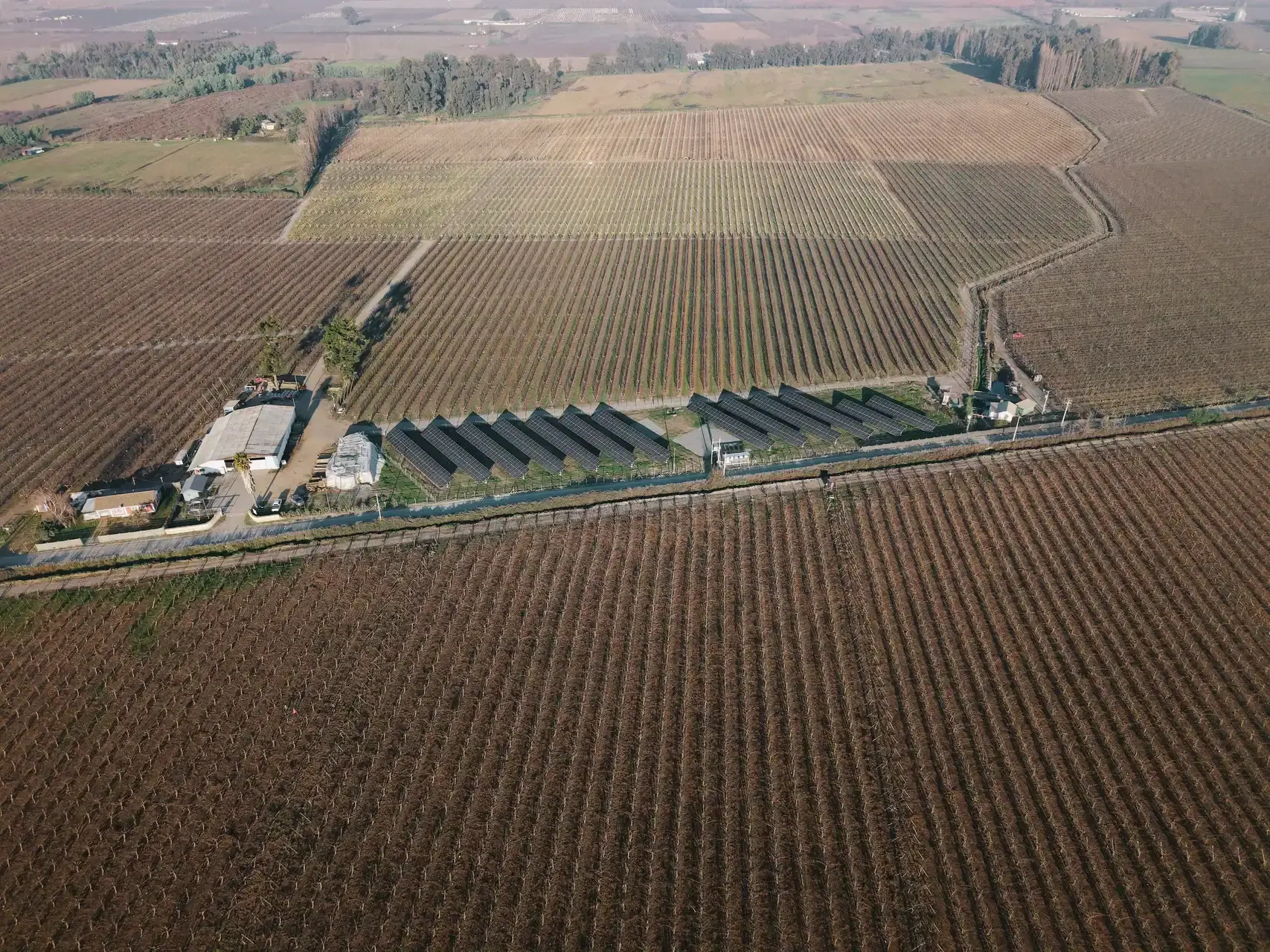 Instalación solar Agrizano