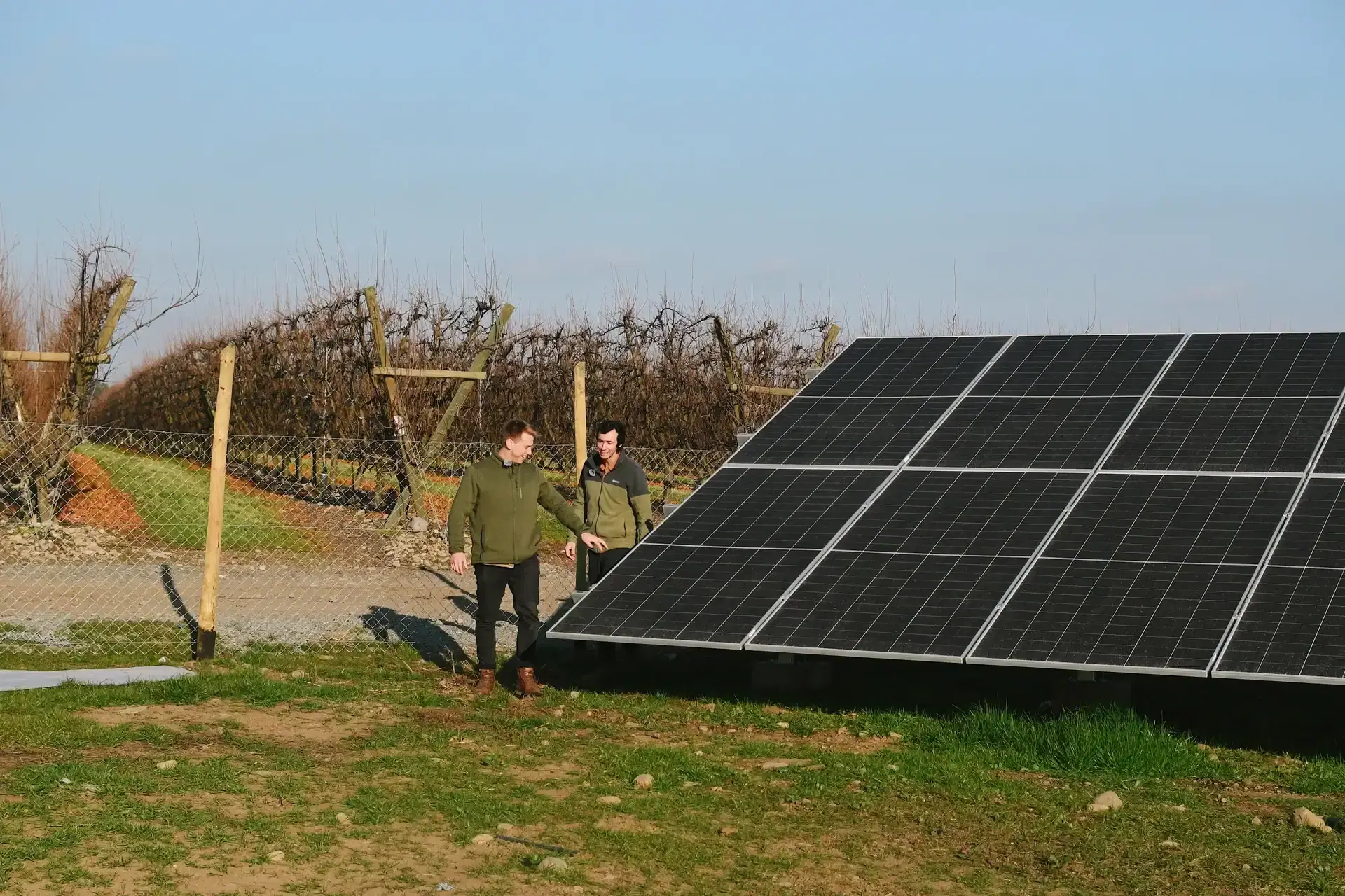 Instalación solar Agrizano