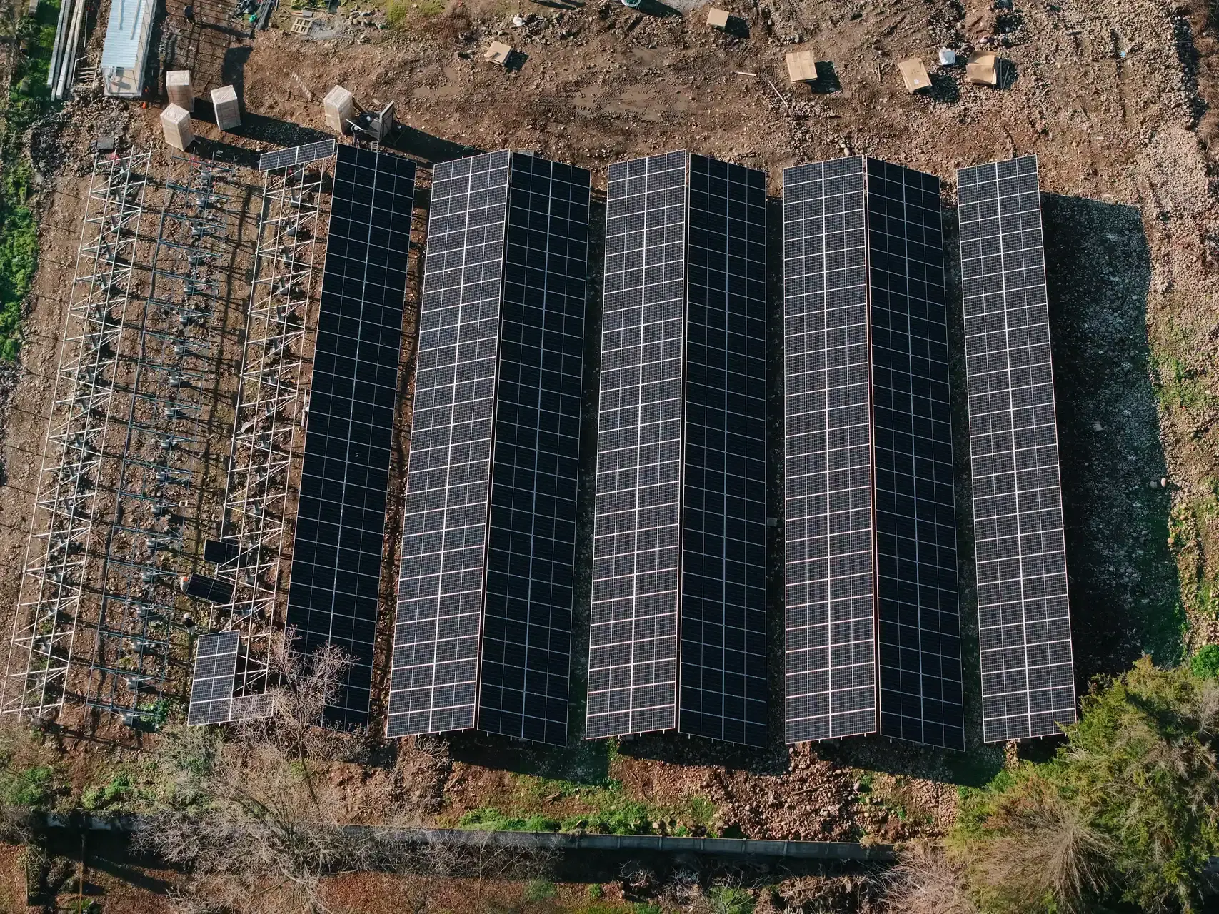 Instalación solar Agrizano