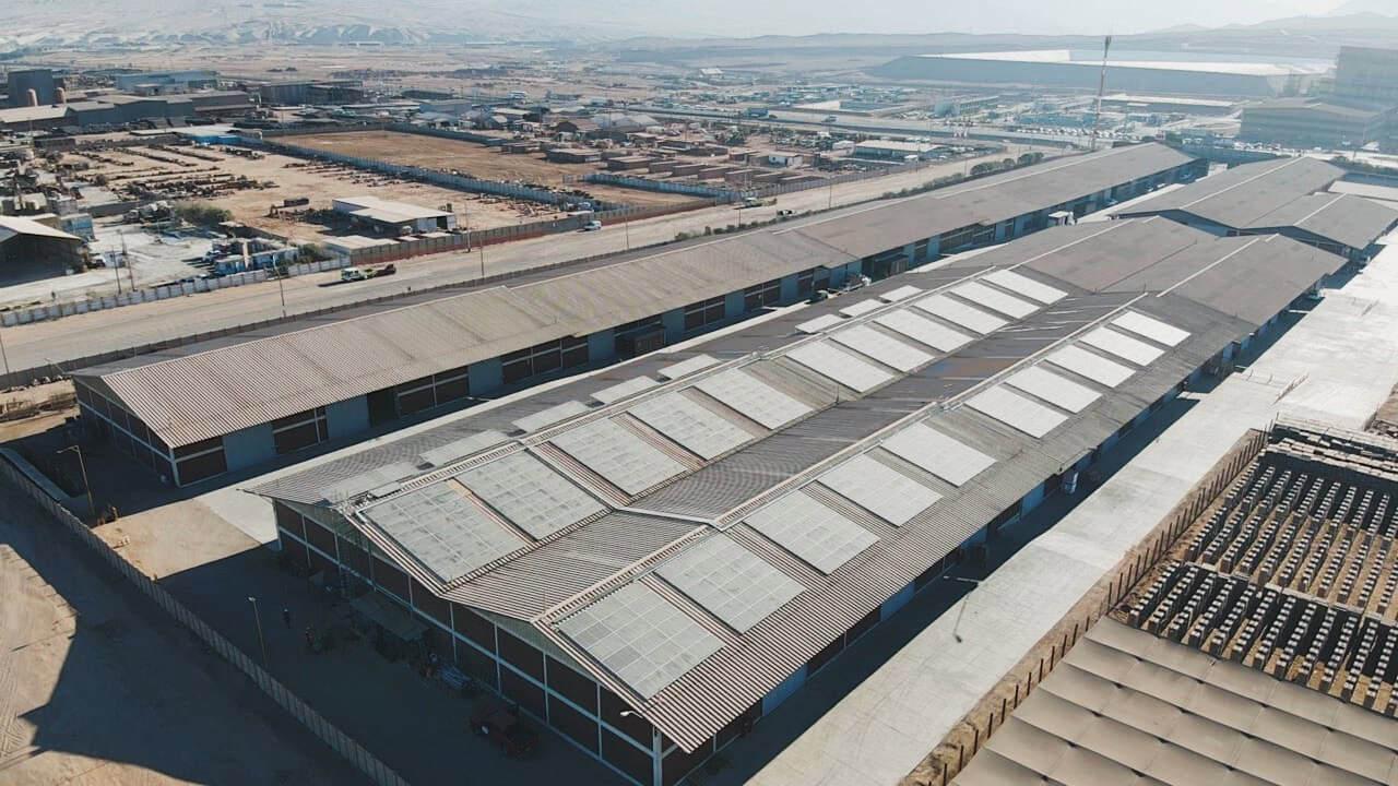 Instalación solar BSF Antofagasta