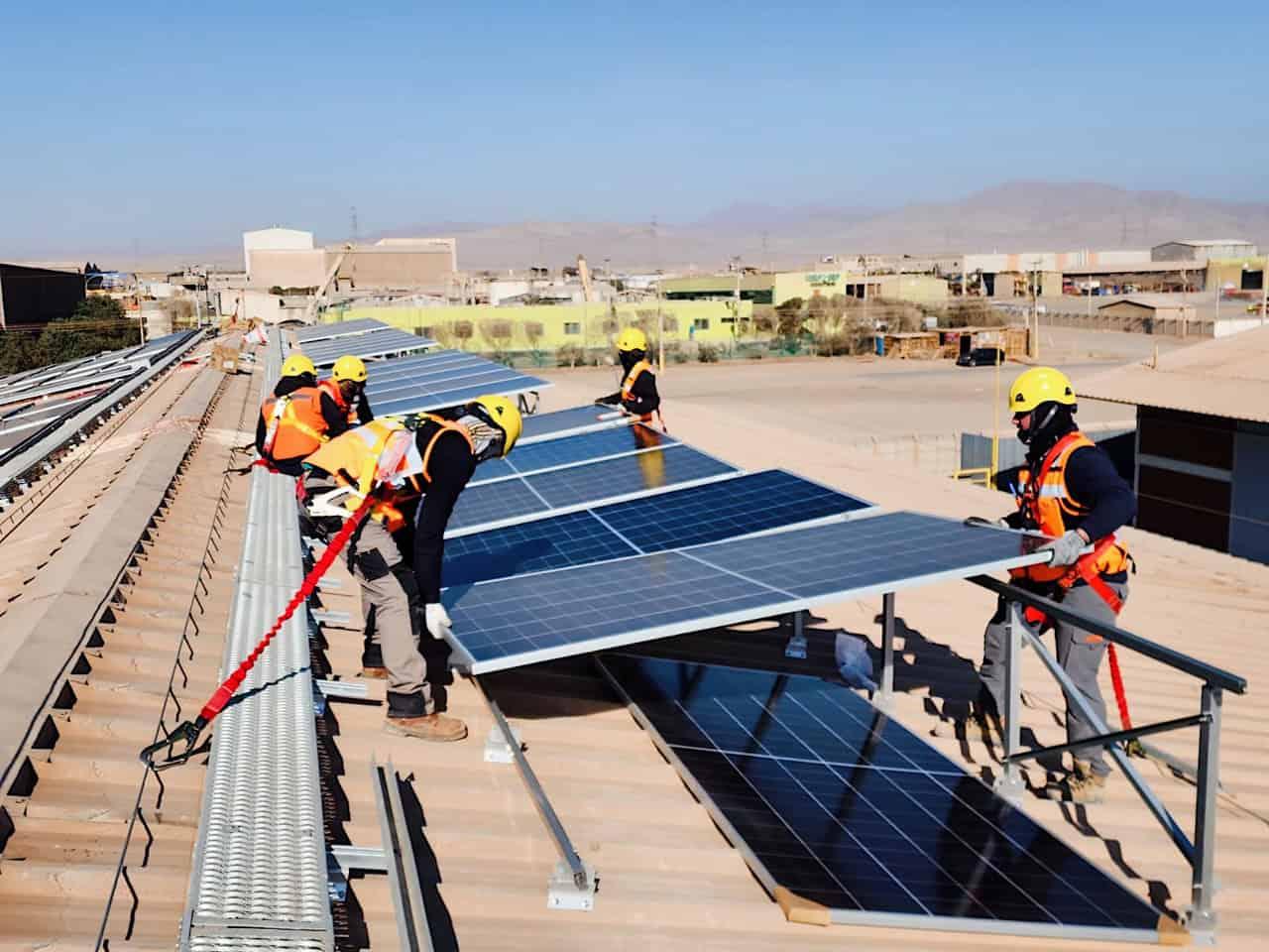 Proyecto de energía solar BSF Antofagasta